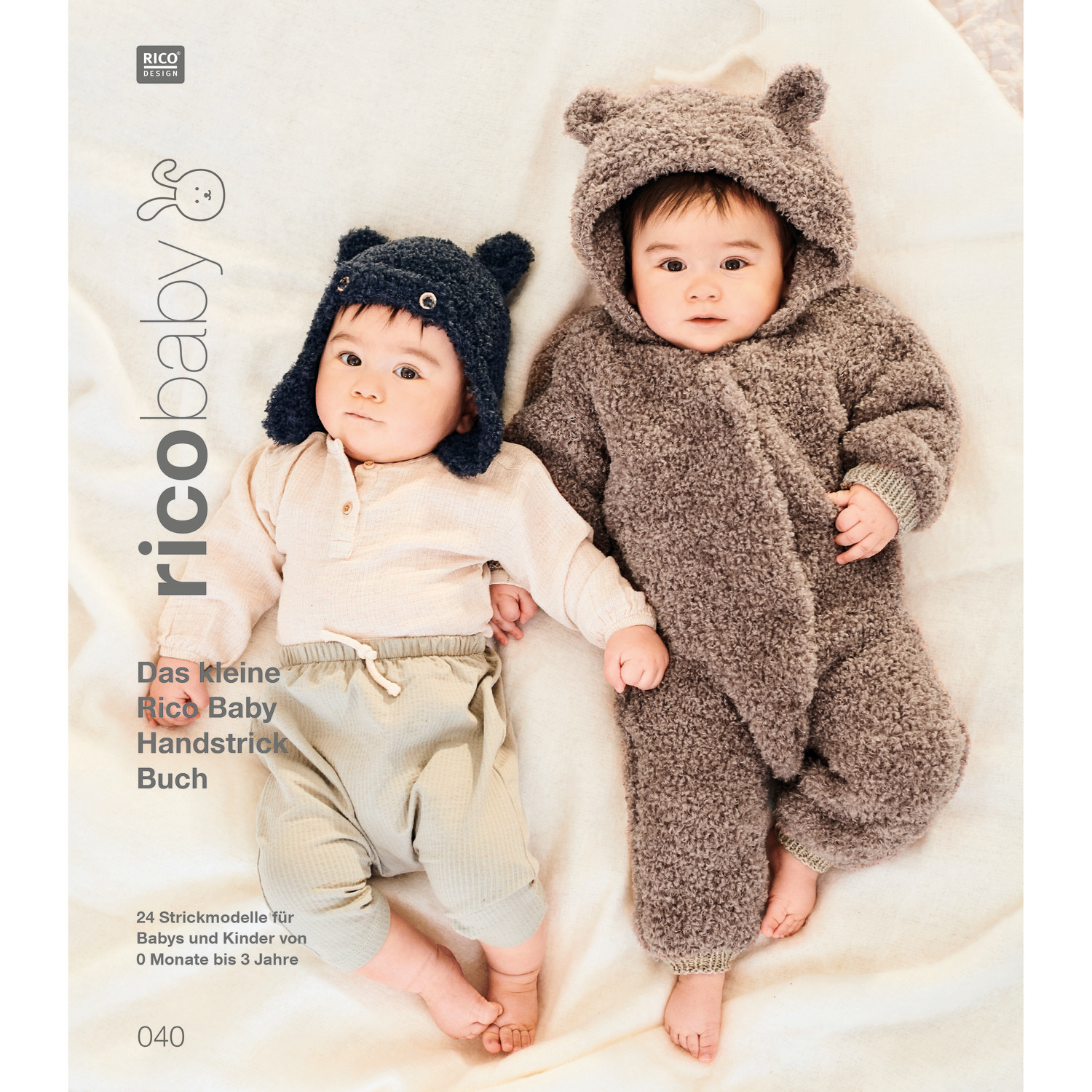 Strickset Schlafsack Modell 24 aus Rico Baby 040