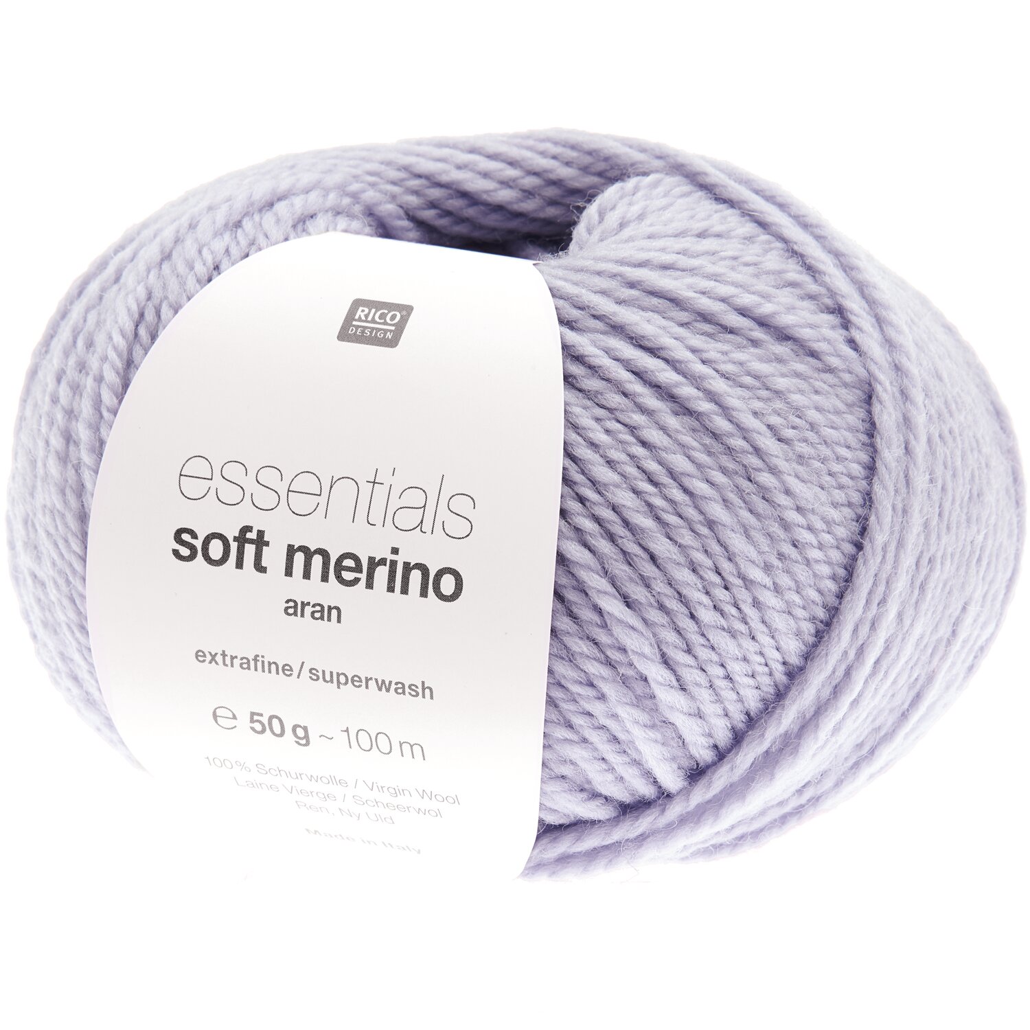 Rico Design Essentials Soft Merino aran Flieder