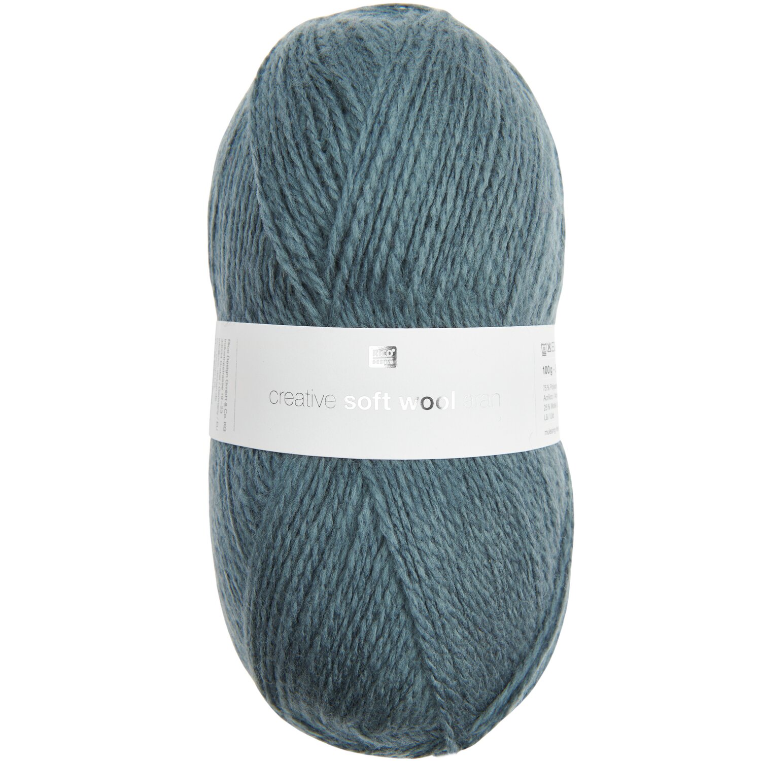 Rico Design Creative Soft Wool aran Atlanikblau