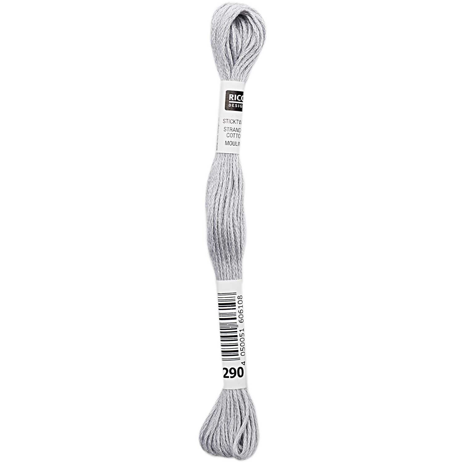 Rico Design Sticktwist 8m 290 Hellgrau