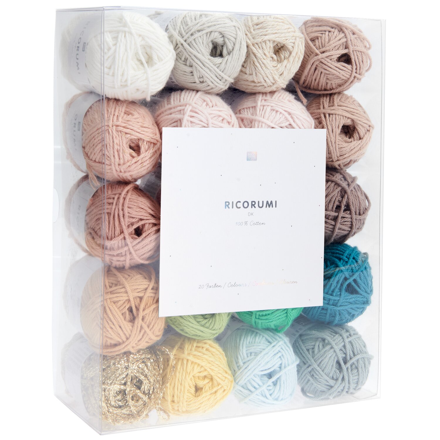 Ricorumi Garnset "Weihnachtskrippe" 20-teilig von Rico Design