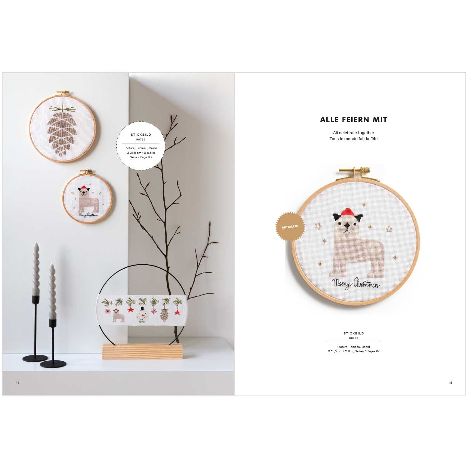 Stickbuch I love Christmas Nr. 180 Stickbuch I love Christmas Nr. 180