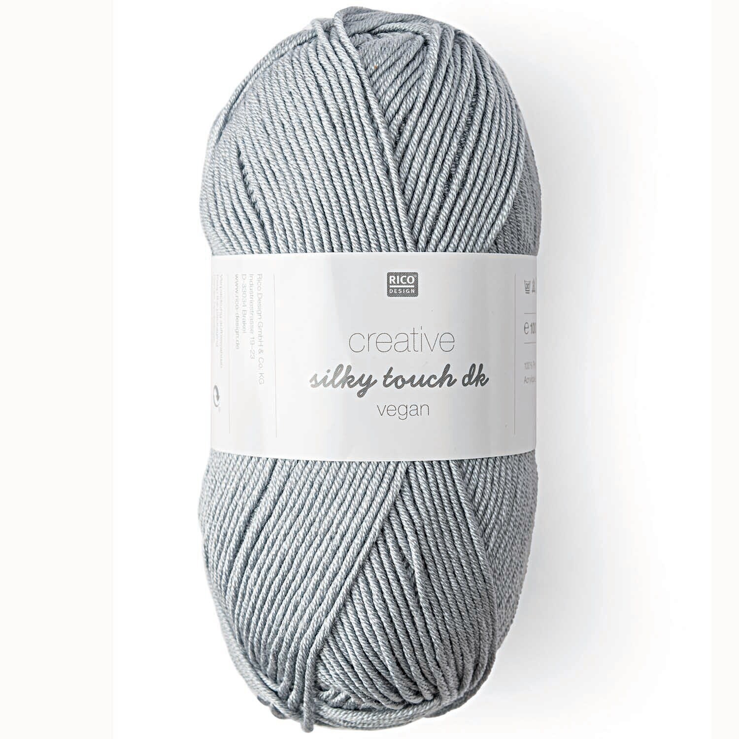 Rico Design Creative Silky Touch dk Graublau