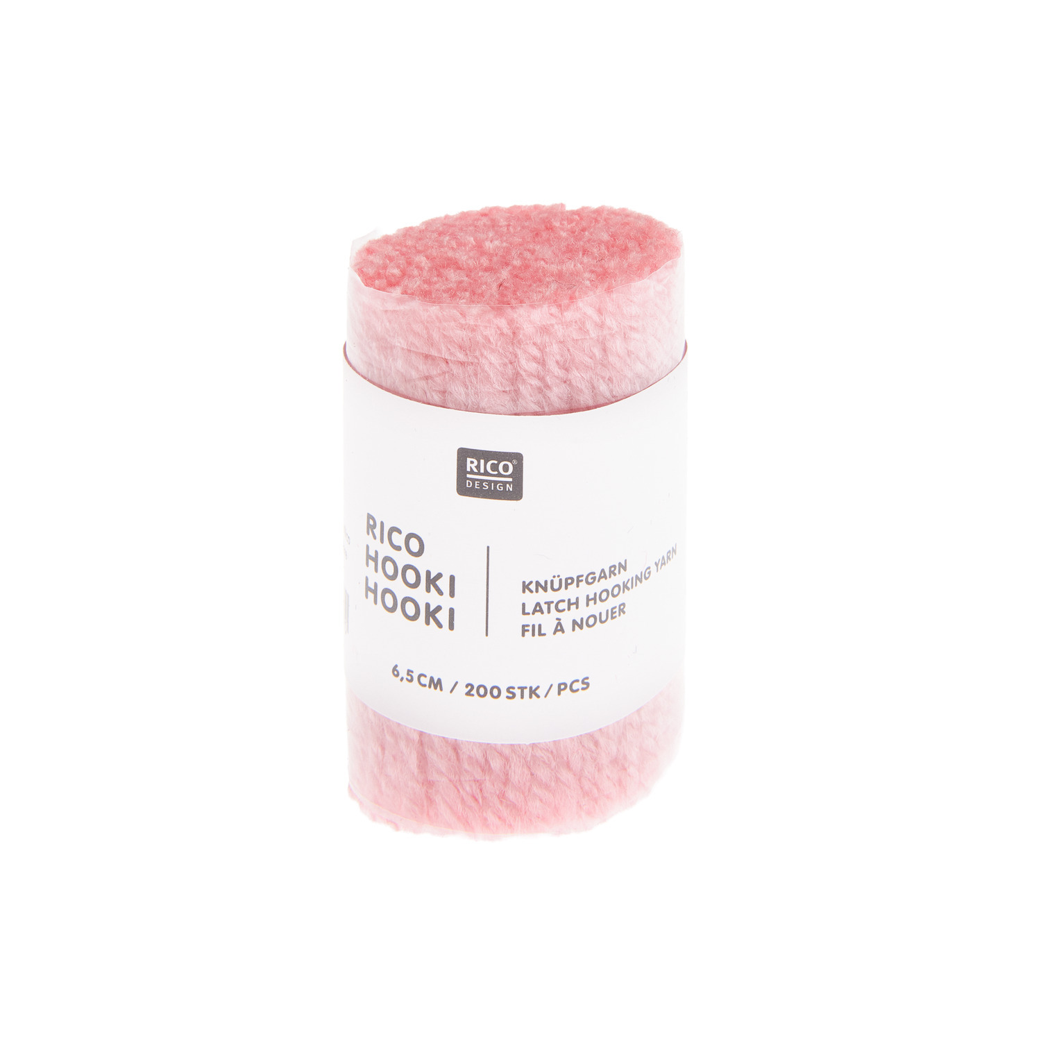 Rico Design Rico Hooki Hooki Knüpfgarn Rosa