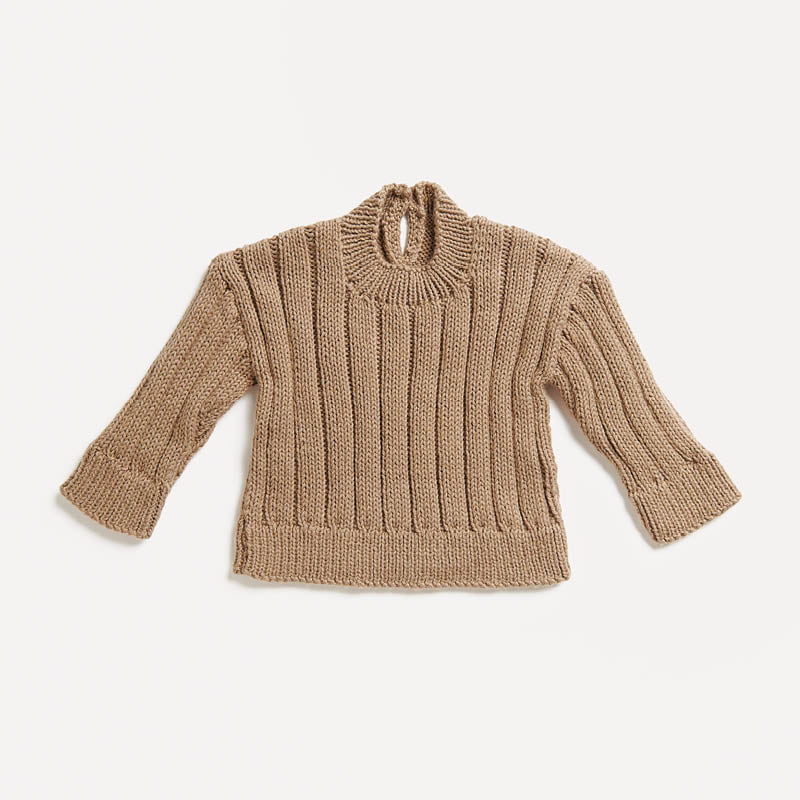Gestrickter Babypullover: Modell 11 aus dem Heft Rico Baby 042