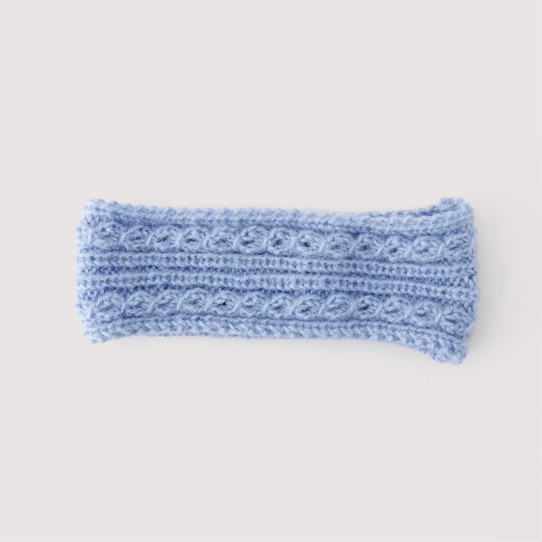 Gestricktes Stirnband: Modell 30 aus dem Heft Lovewool No. 21