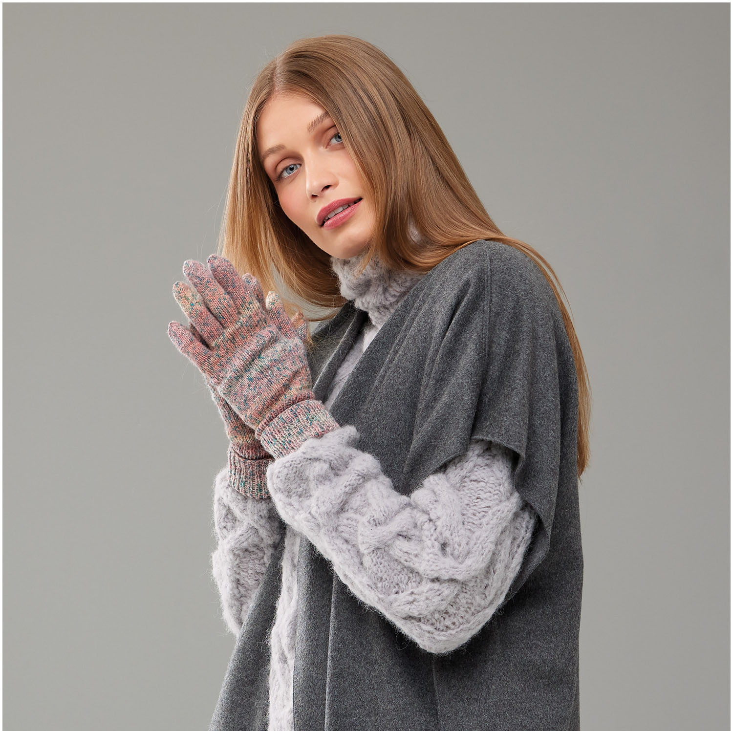 Strickset Fingerhandschuhe Modell 27 aus Die Neue Masche Nr. 8
