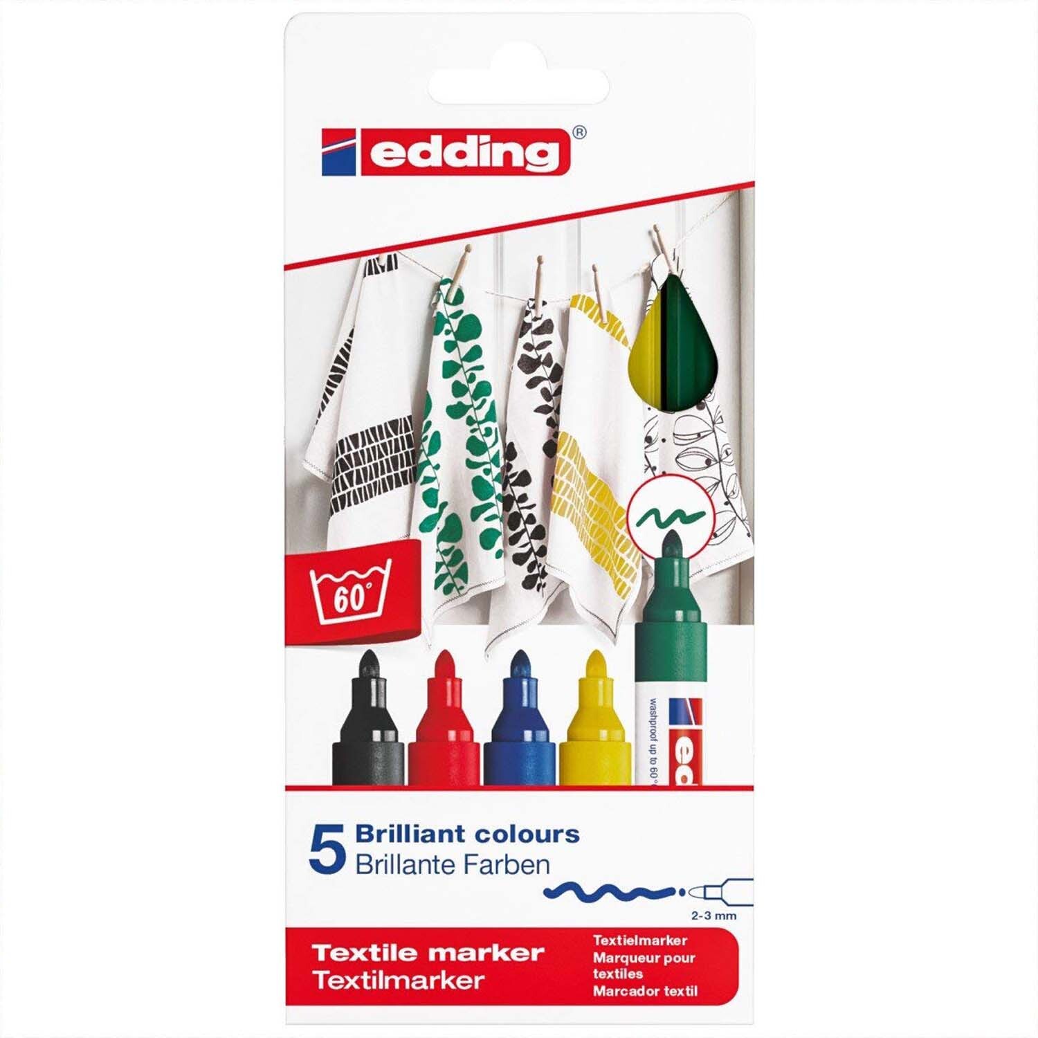 Textilmarker Set Basic Textilmarker Set Basic
