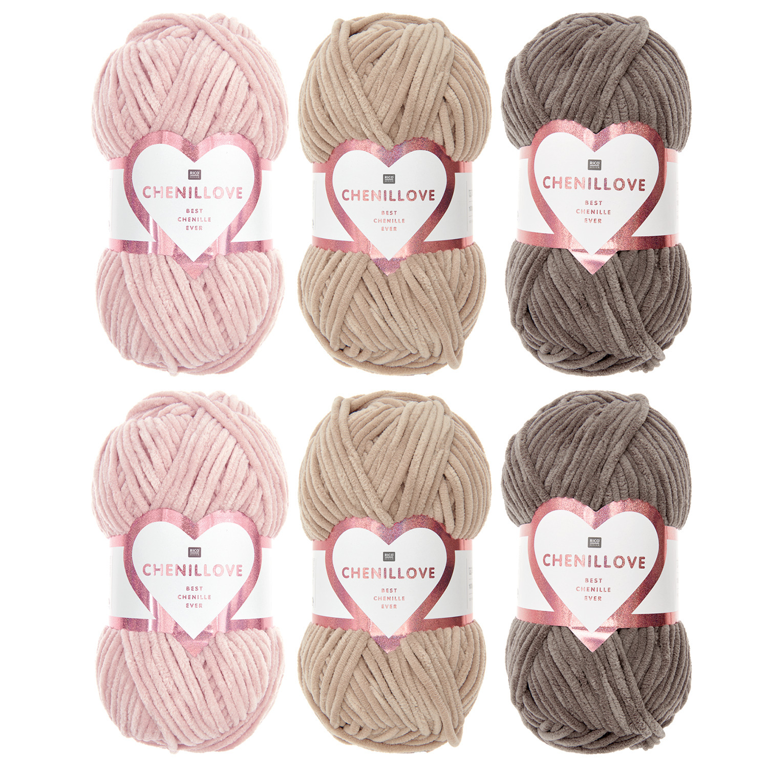 Wollpaket Chenillove Earthy Colours