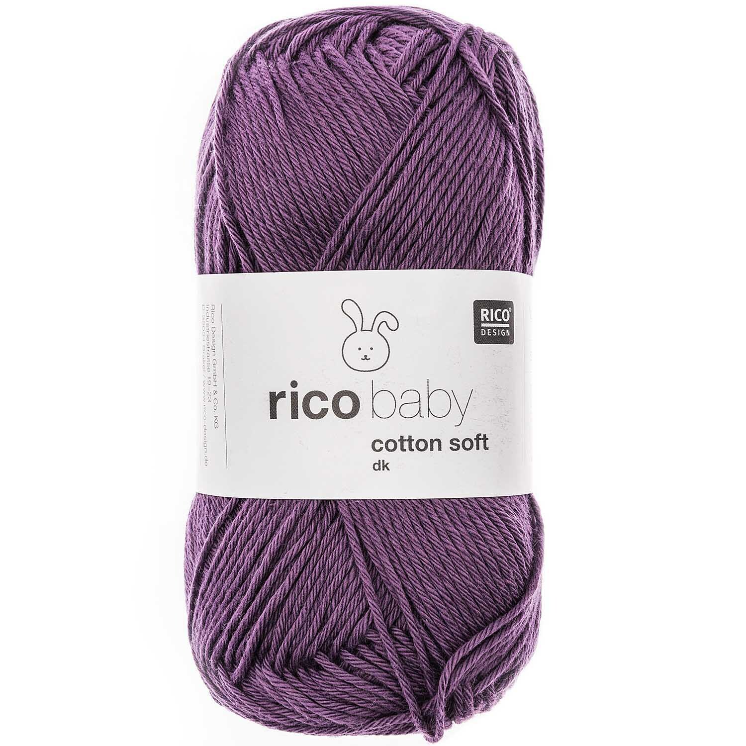Rico Design Rico Baby Cotton Soft dk Lila