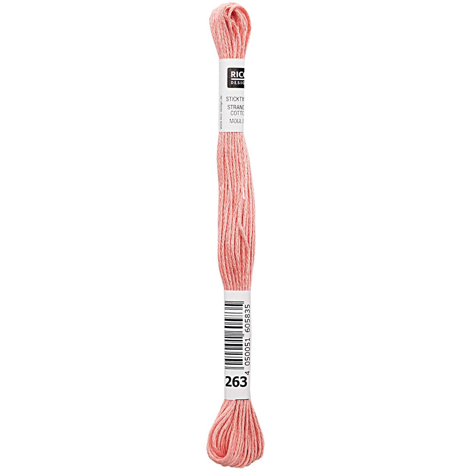 Rico Design Sticktwist 8m 263 Lachs