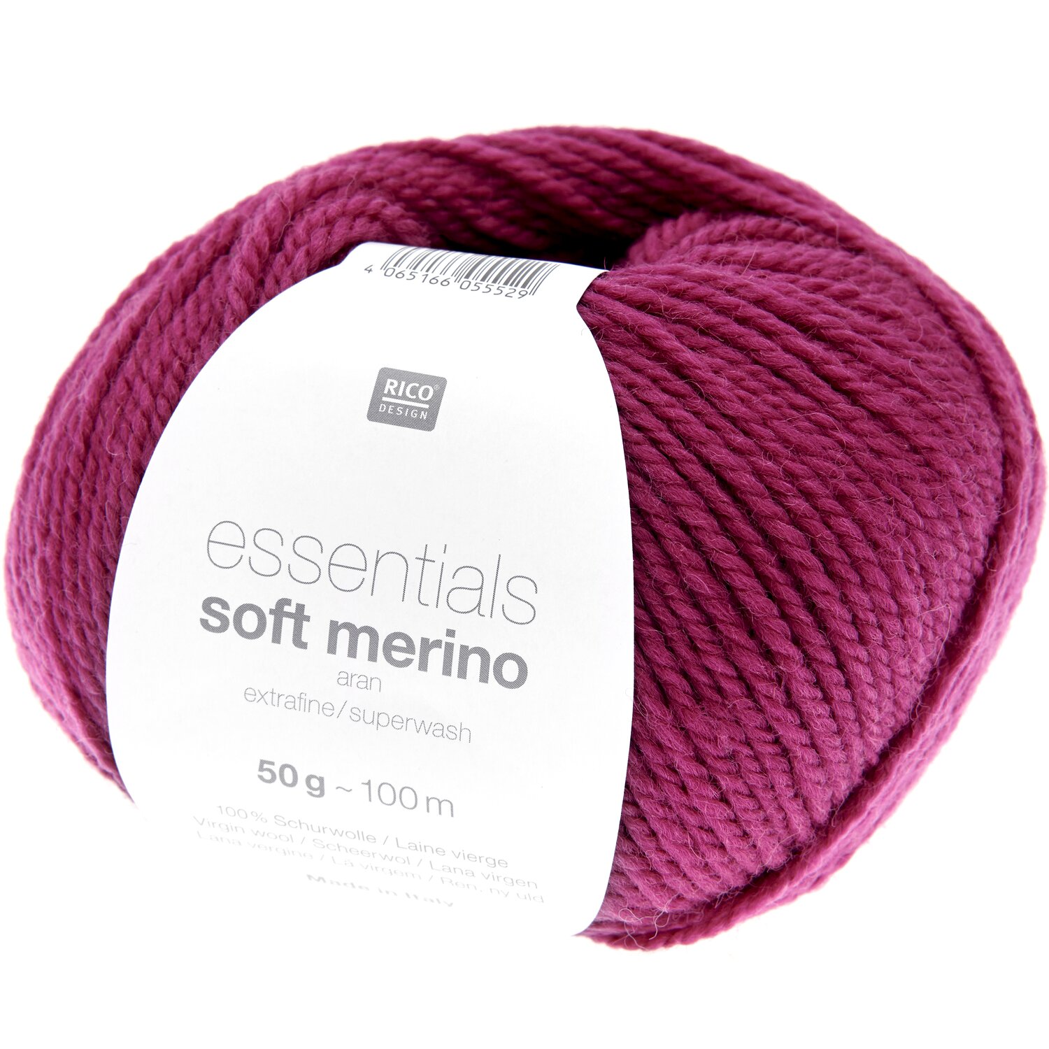 Rico Design Essentials Soft Merino aran erika