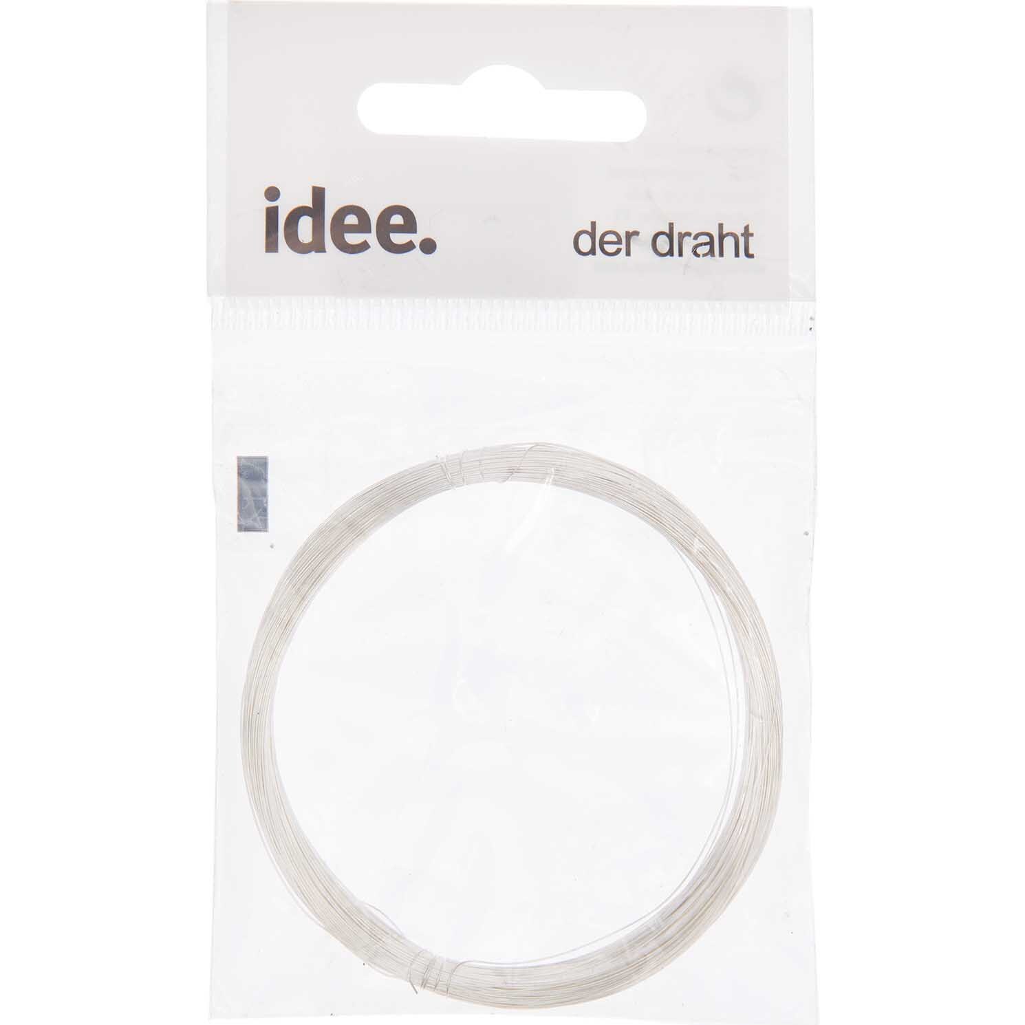 Silberdraht von idee. Creativmarkt 