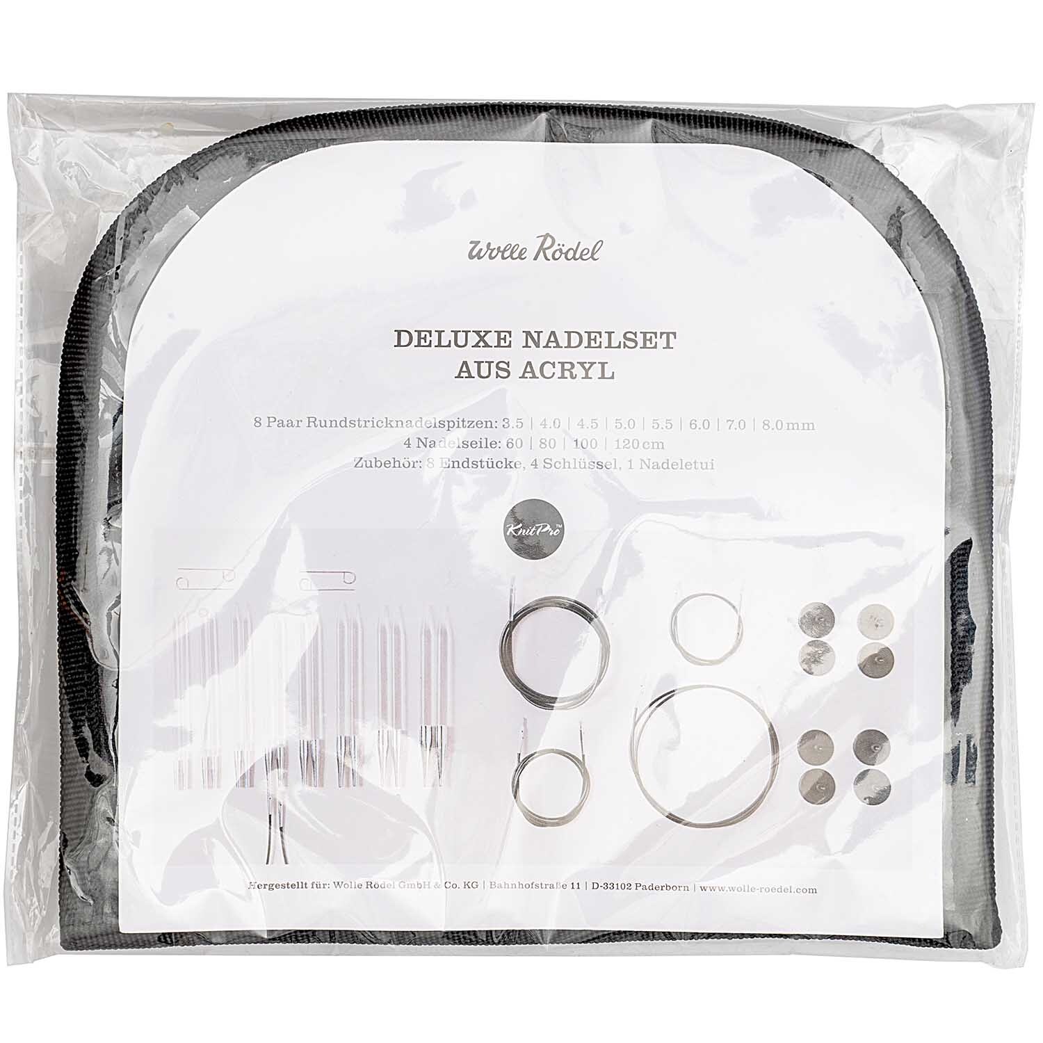 KnitPro Deluxe Nadelset Acryl