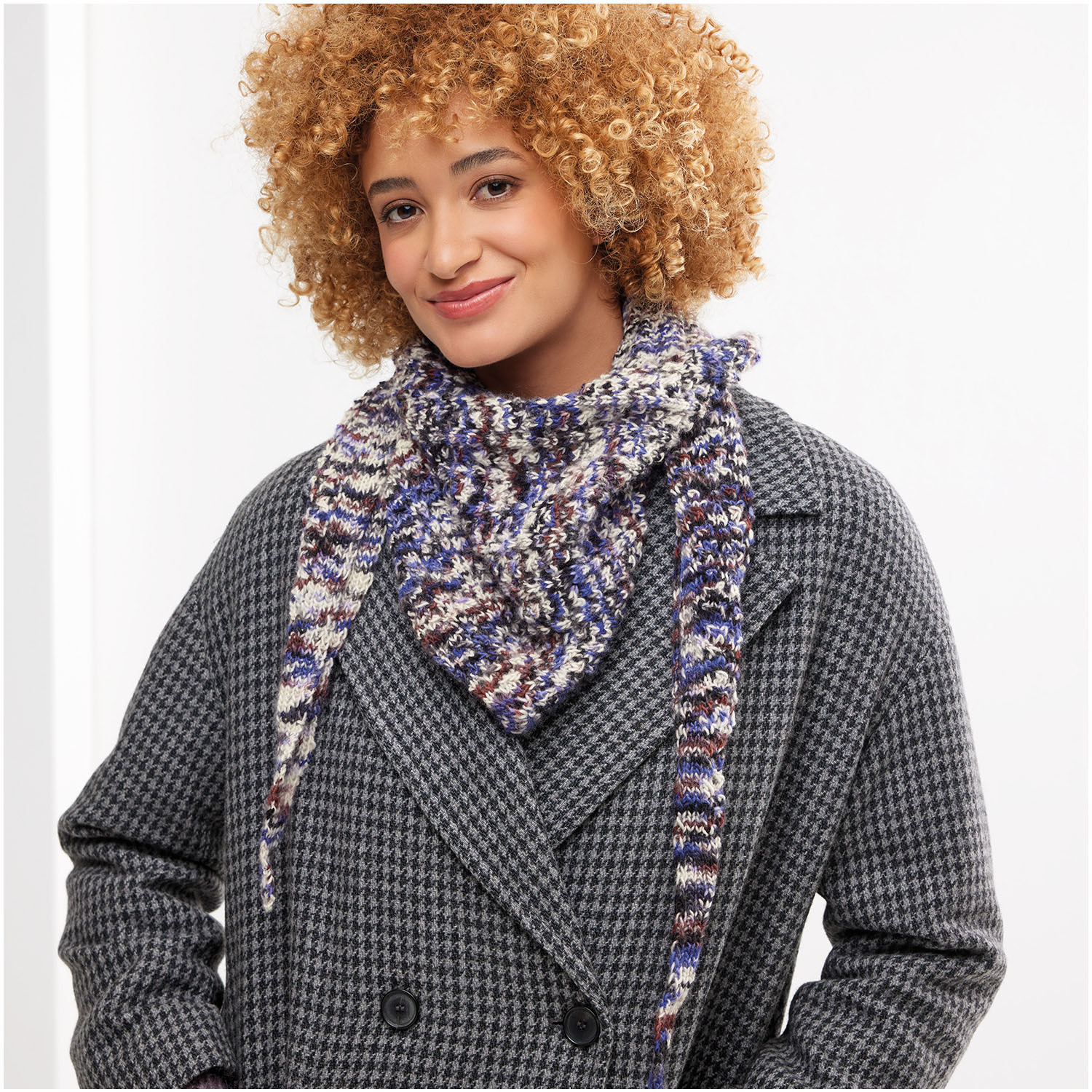 Strickset Dreieckstuch Modell 31 aus Die Neue Masche Nr. 8