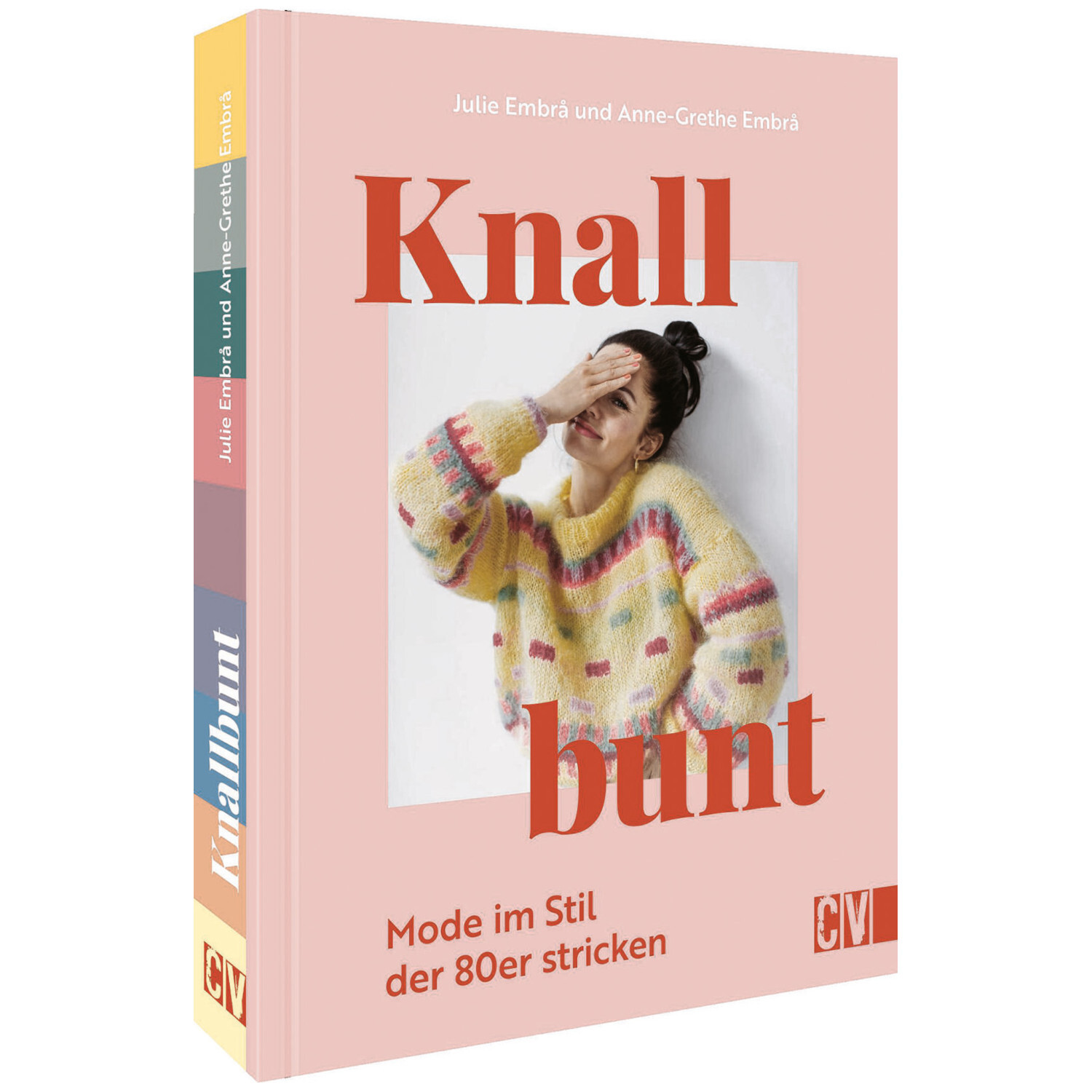 Knallbunt Mode im Stil der 80er stricken