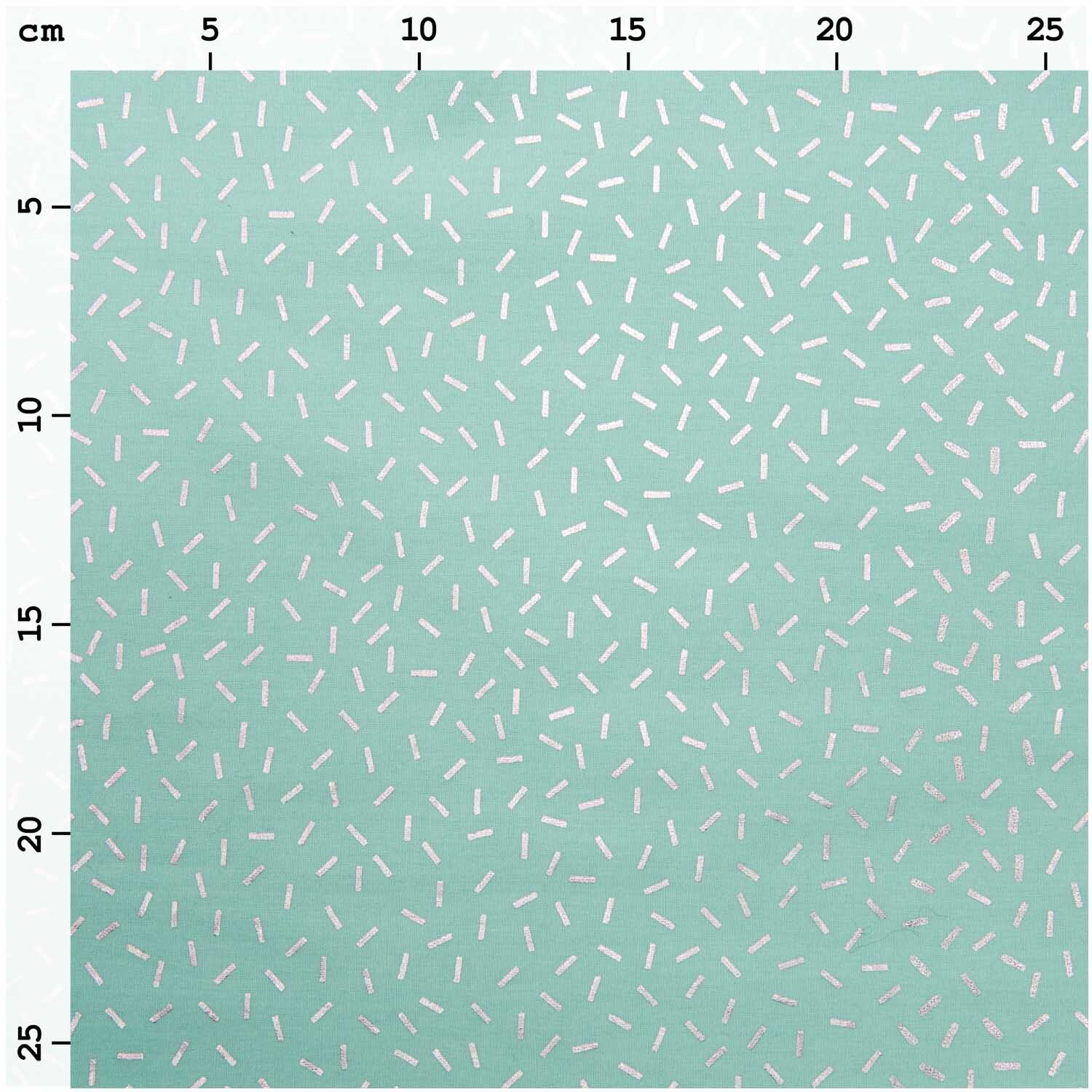 Druckstoff Striche mint 25x70cm beschichtet Druckstoff Striche mint 25x70cm beschichtet