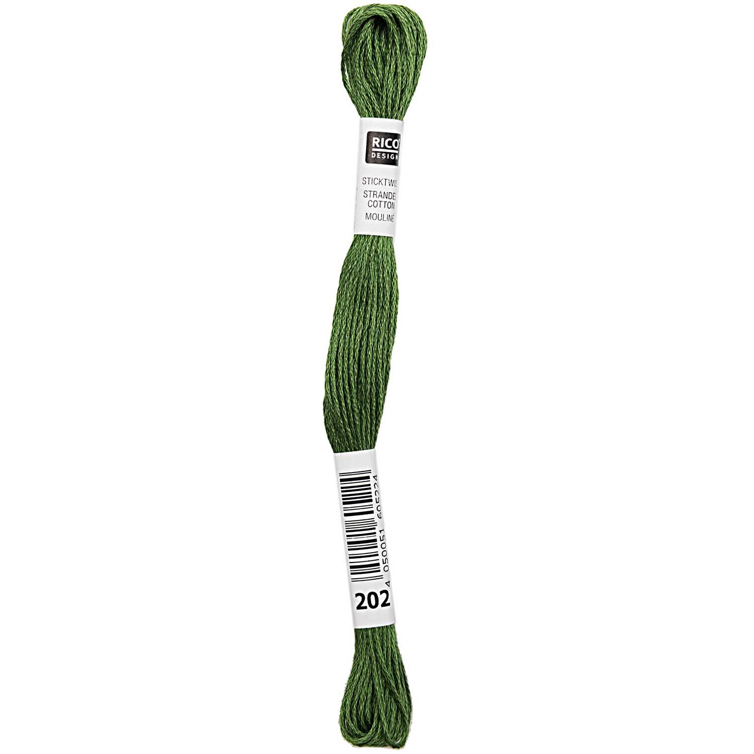 Rico Design Sticktwist 8m 202 Grün