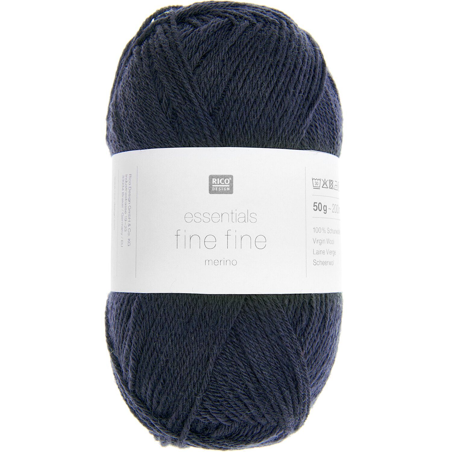 Rico Design Essentials Fine Fine Merino Marine