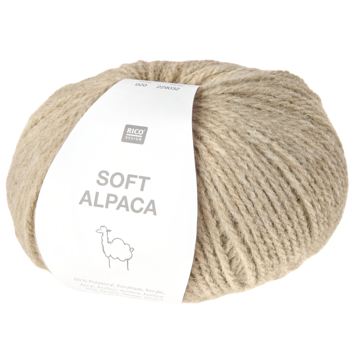 Strickset Kaputzentuch Modell 05 aus Lovewool No. 23 von Rico Design