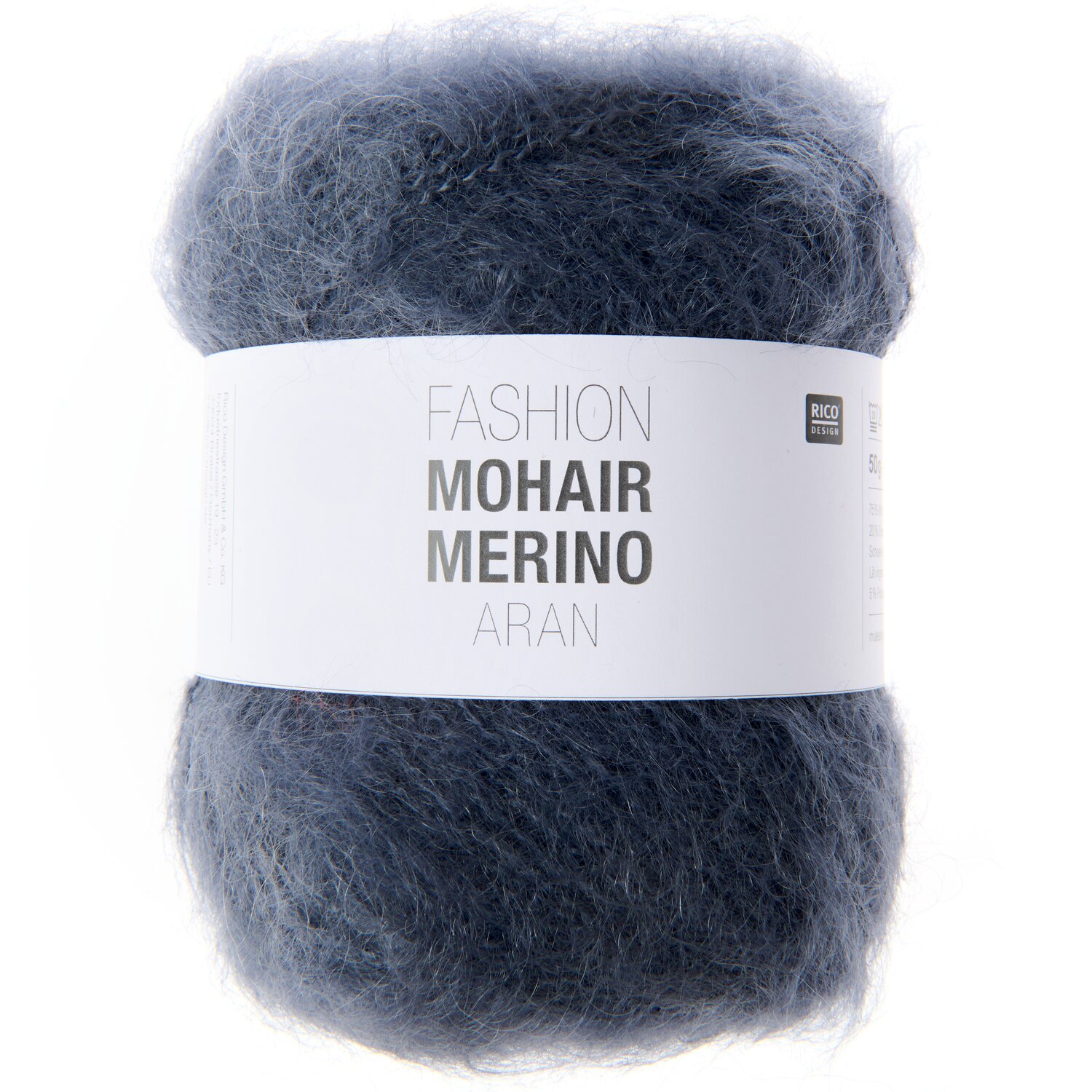 Rico Design Fashion Mohair Merino aran Marine