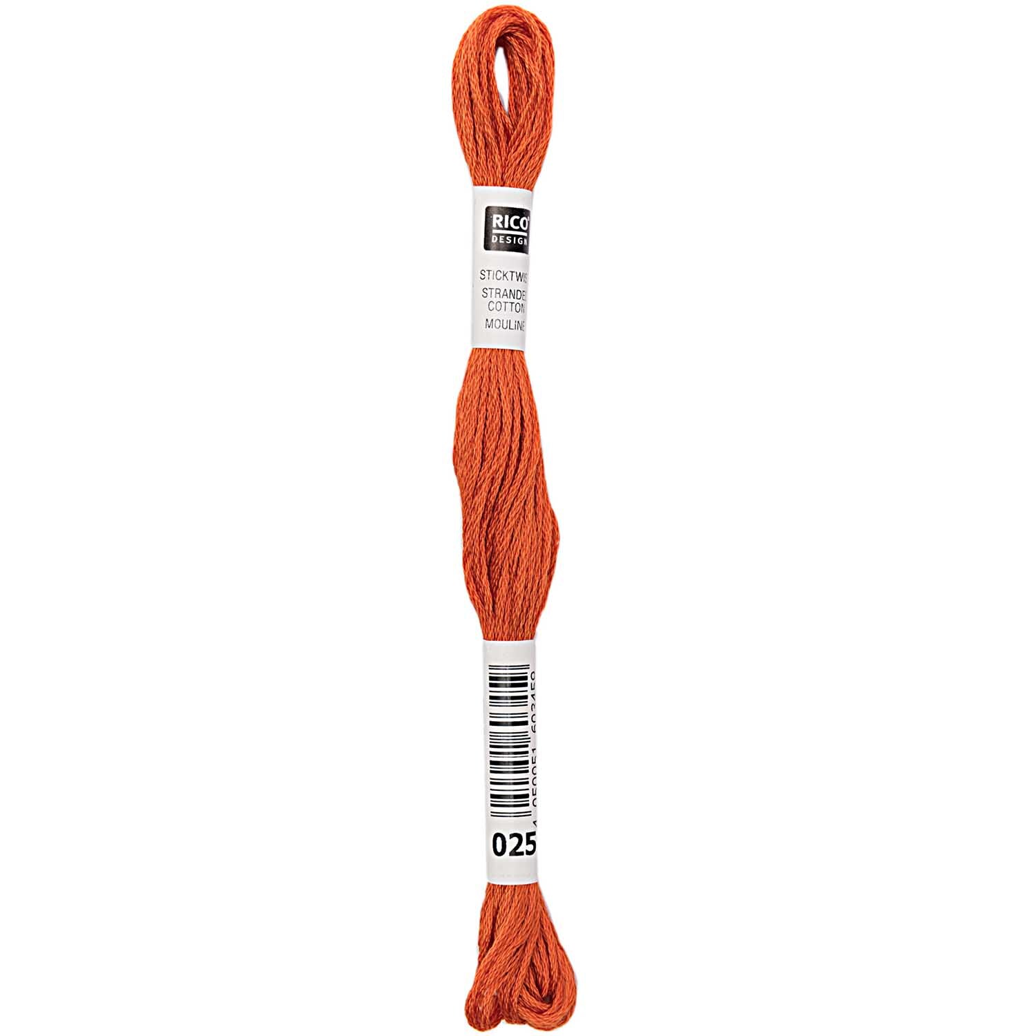 Rico Design Sticktwist 8m 025 Terracotta