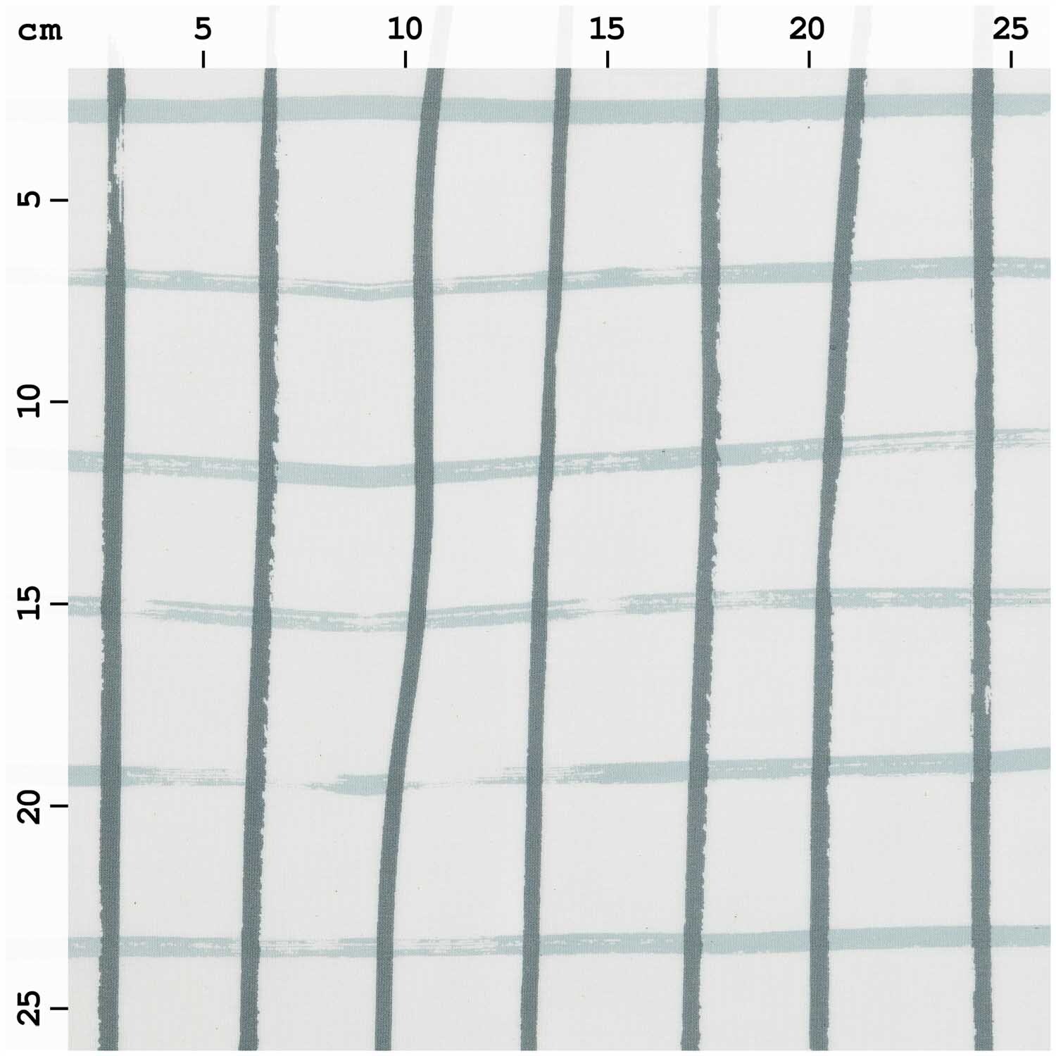 Druckstoff Crafted Nature kariert grau 50x140cm Druckstoff Crafted Nature kariert grau 50x140cm