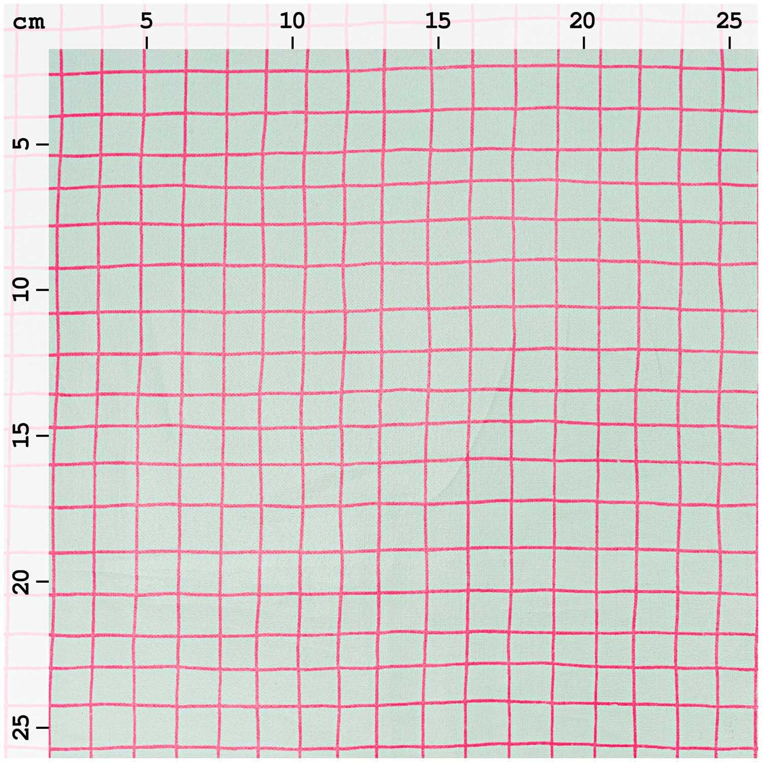 Stoff Karo mint-neon 25x70cm beschichtet Stoff Karo mint-neon 25x70cm beschichtet