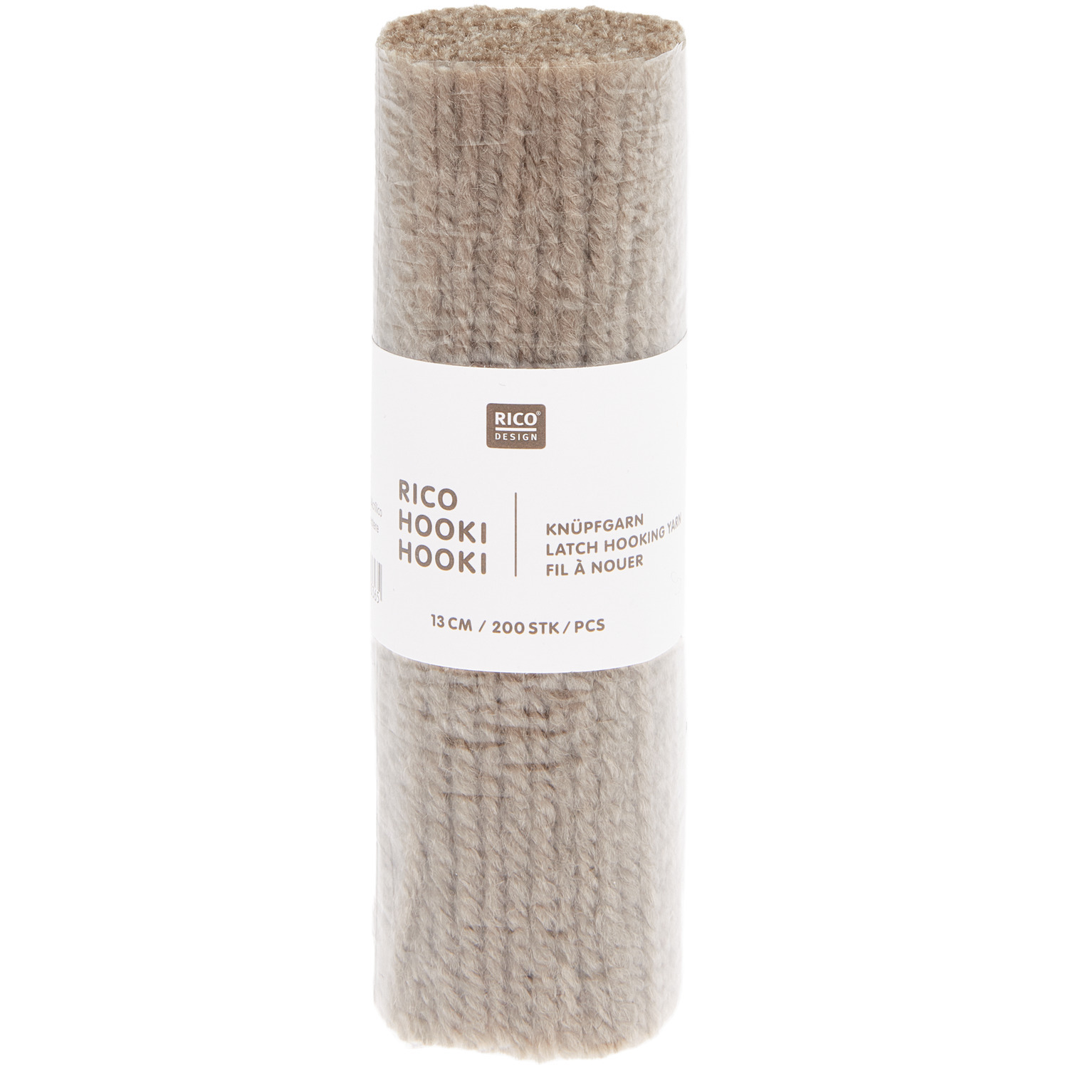 Rico Design Rico Hooki Hooki Knüpfgarn Kiesel