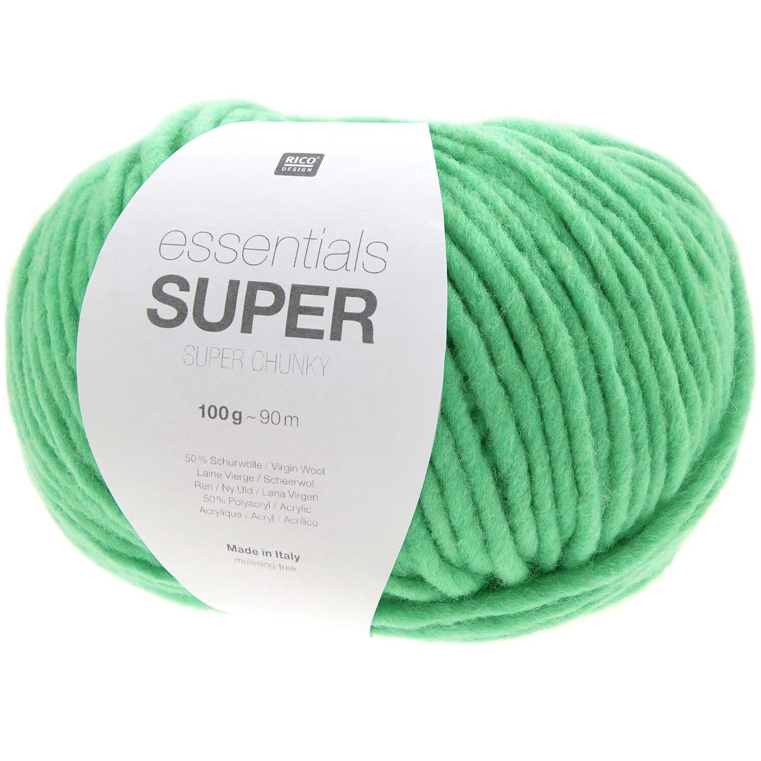 Rico Design Essentials Super super chunky Neon-Grün