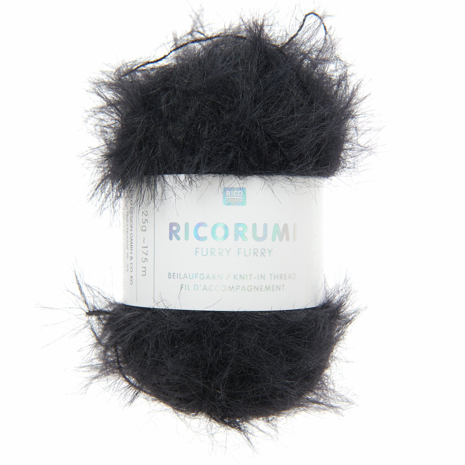 Rico Design Ricorumi Furry Furry Schwarz