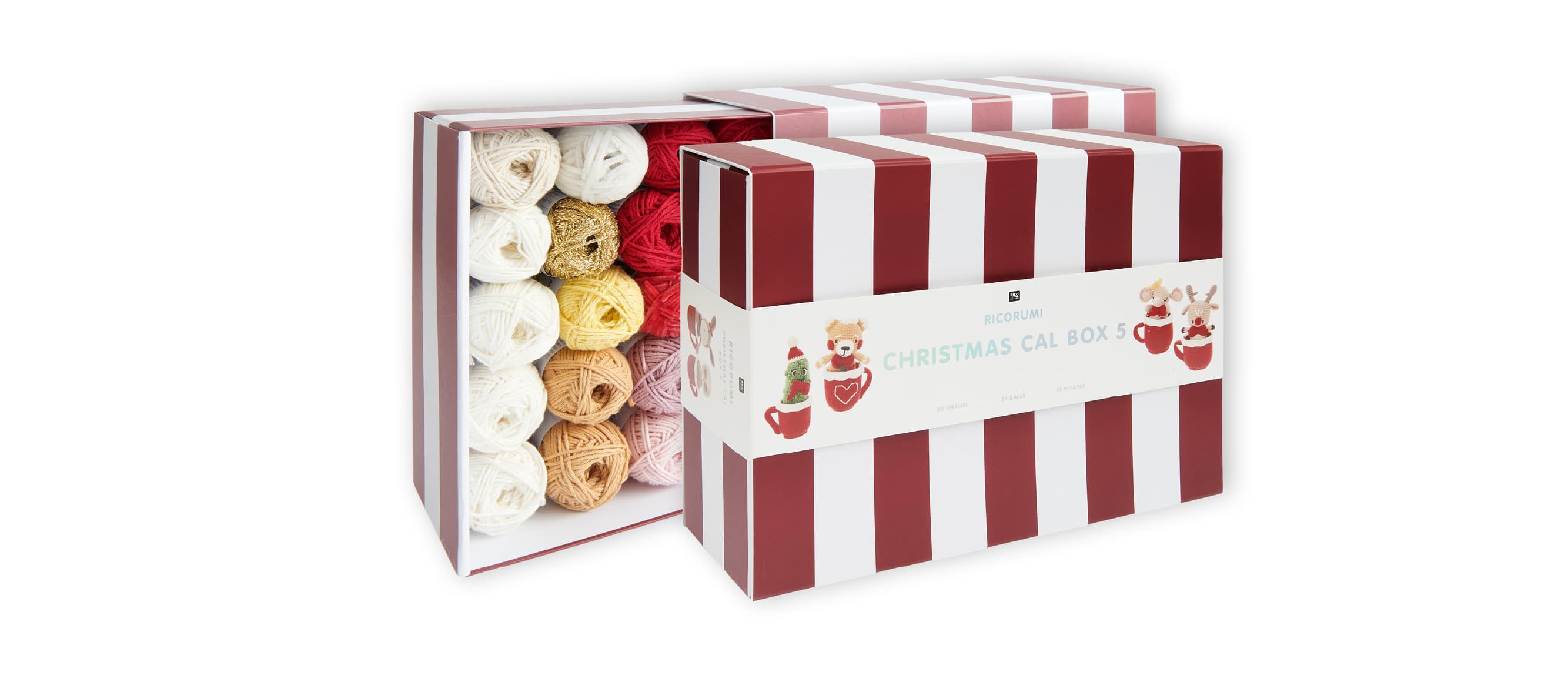 Ricorumi Christmas CAL Box 5 Christmas Cups
