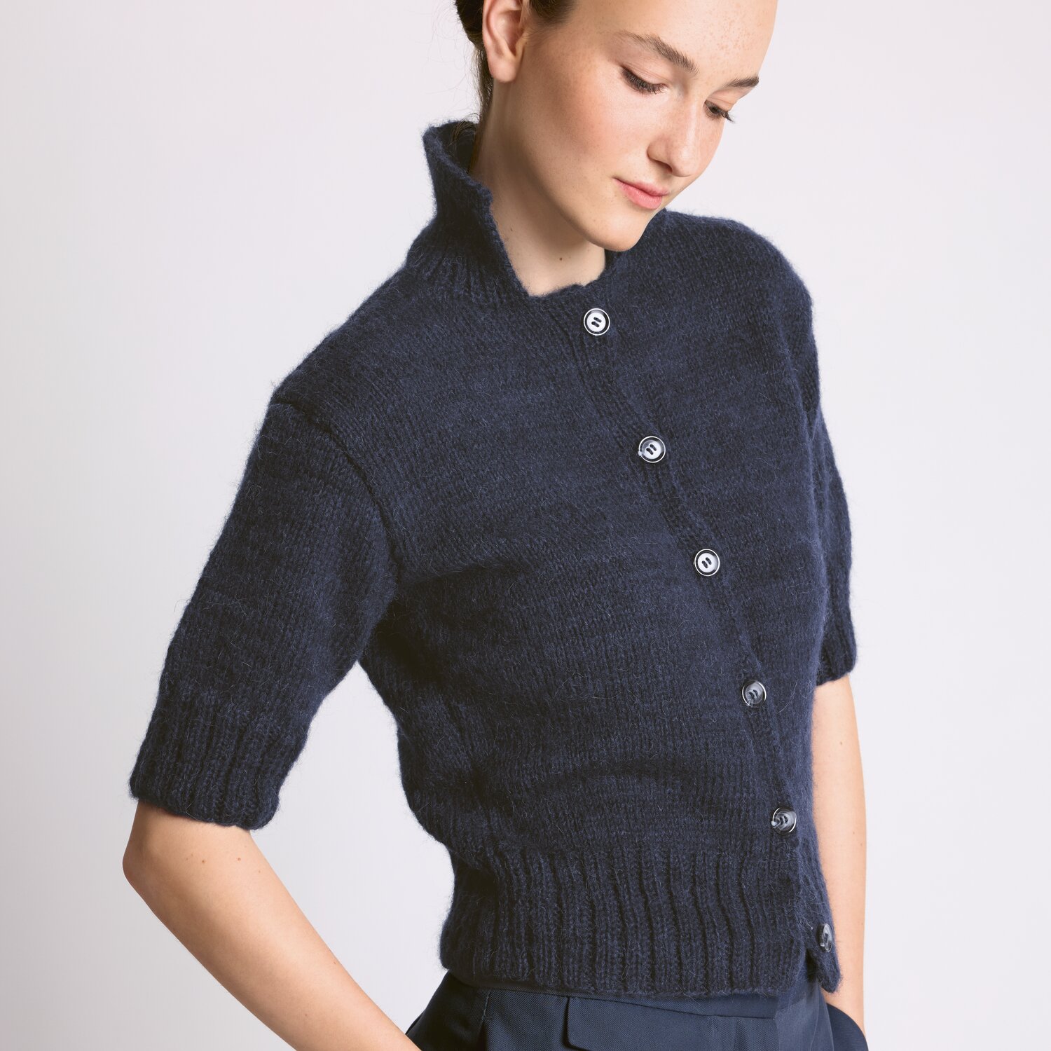 Strickset Jacke Modell 14 aus Luxury Knits - Premium Natural Fibres von Rico Design