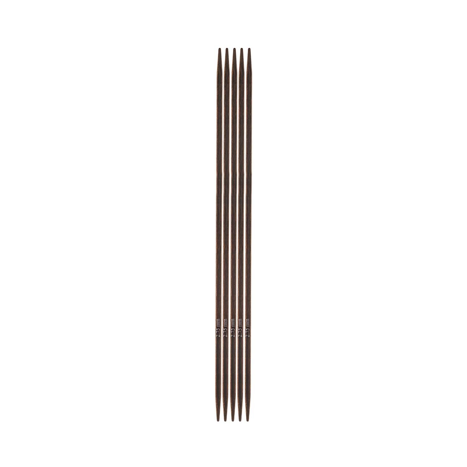 KnitPro Nadelspiel 15cm Birkenholz