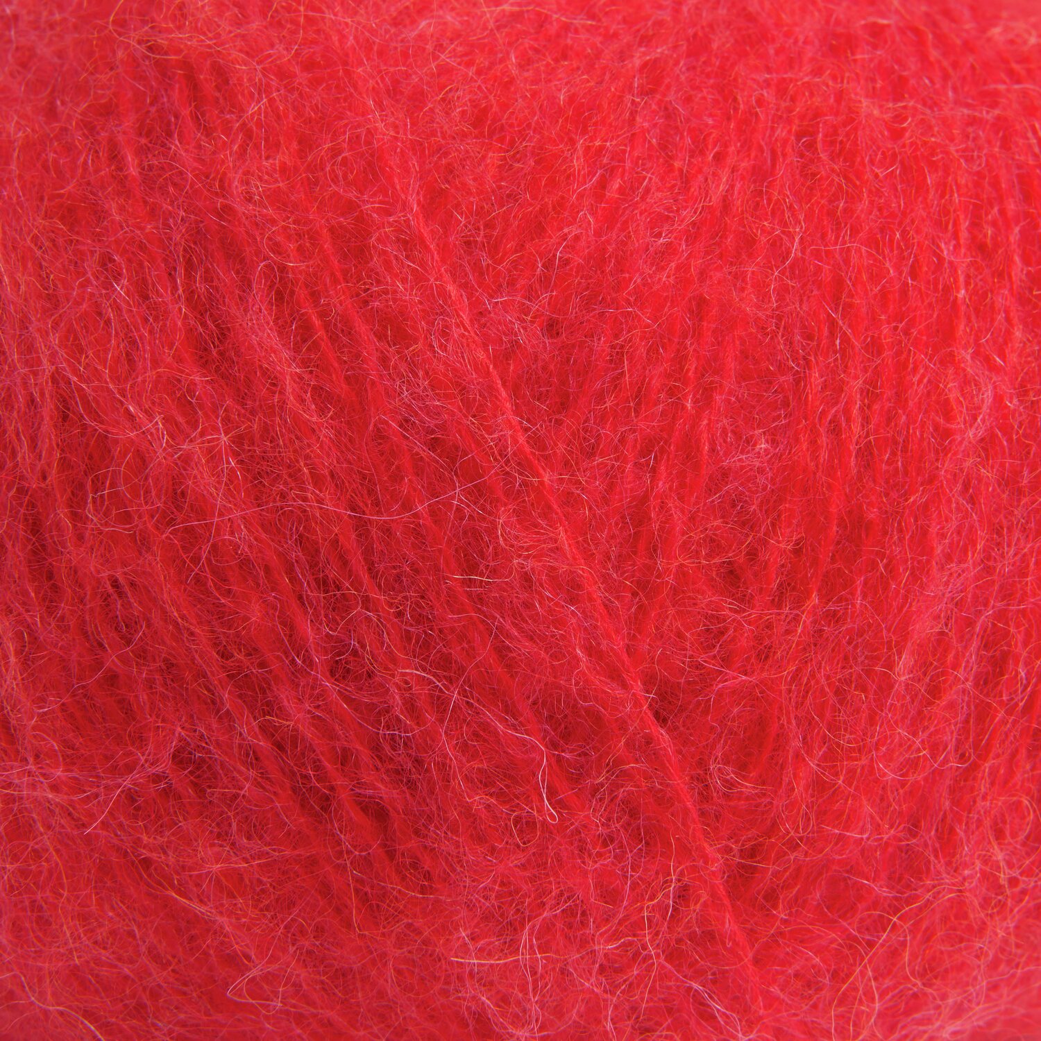Luxury Alpaca Cotton Fusion, leuchtend rotes Garn von Rico Design, ideal für Strickprojekte.