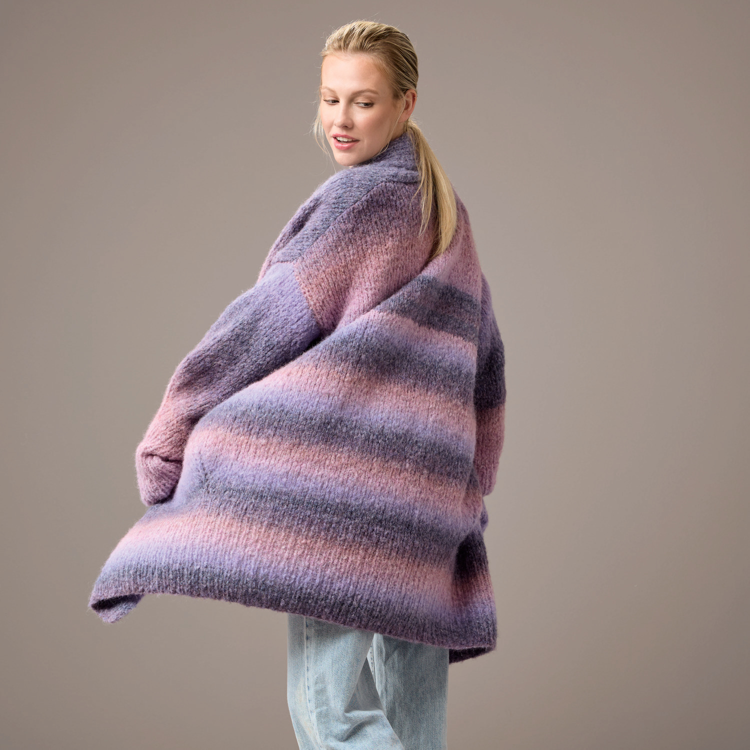 Strickset Mantel Modell 03a aus Die Neue Masche No. 11