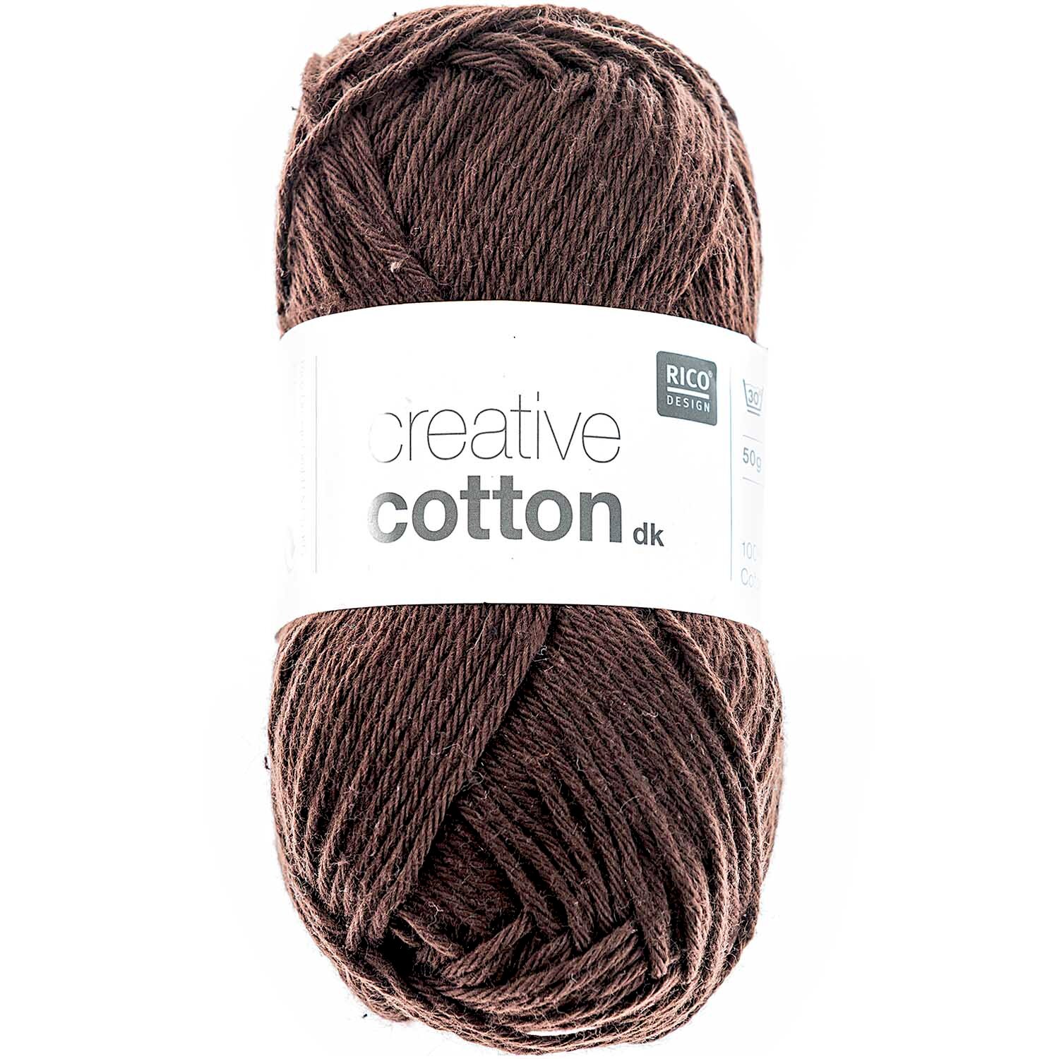 Rico Design Creative Cotton dk Braun
