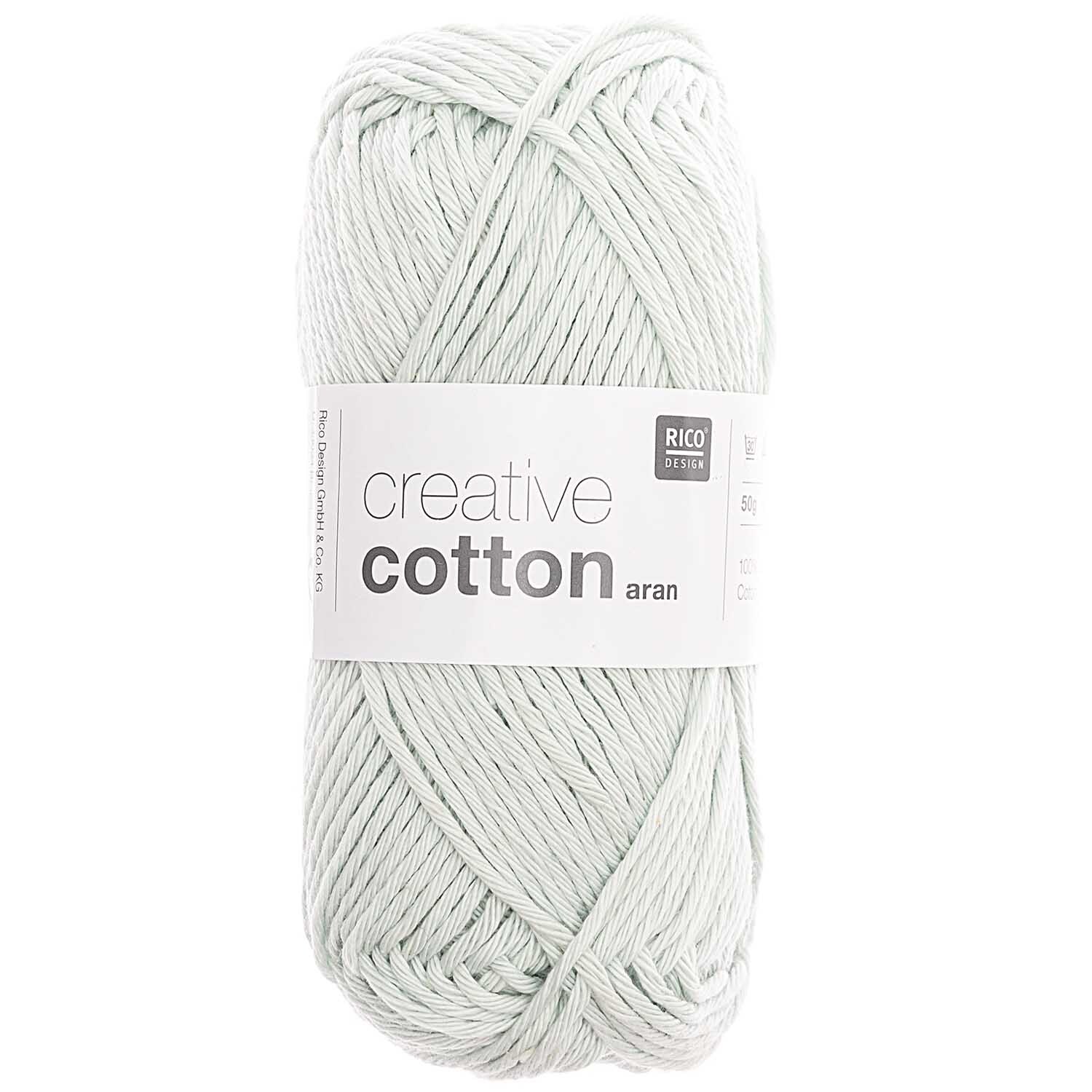 Rico Design Creative Cotton aran Smokey Blue