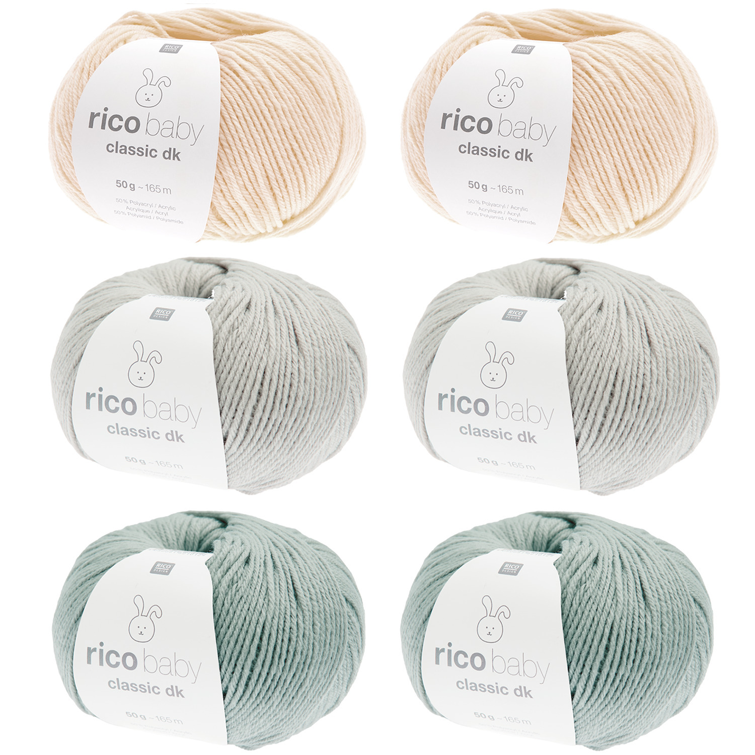 Wollpaket Baby Classic Earthy Colours