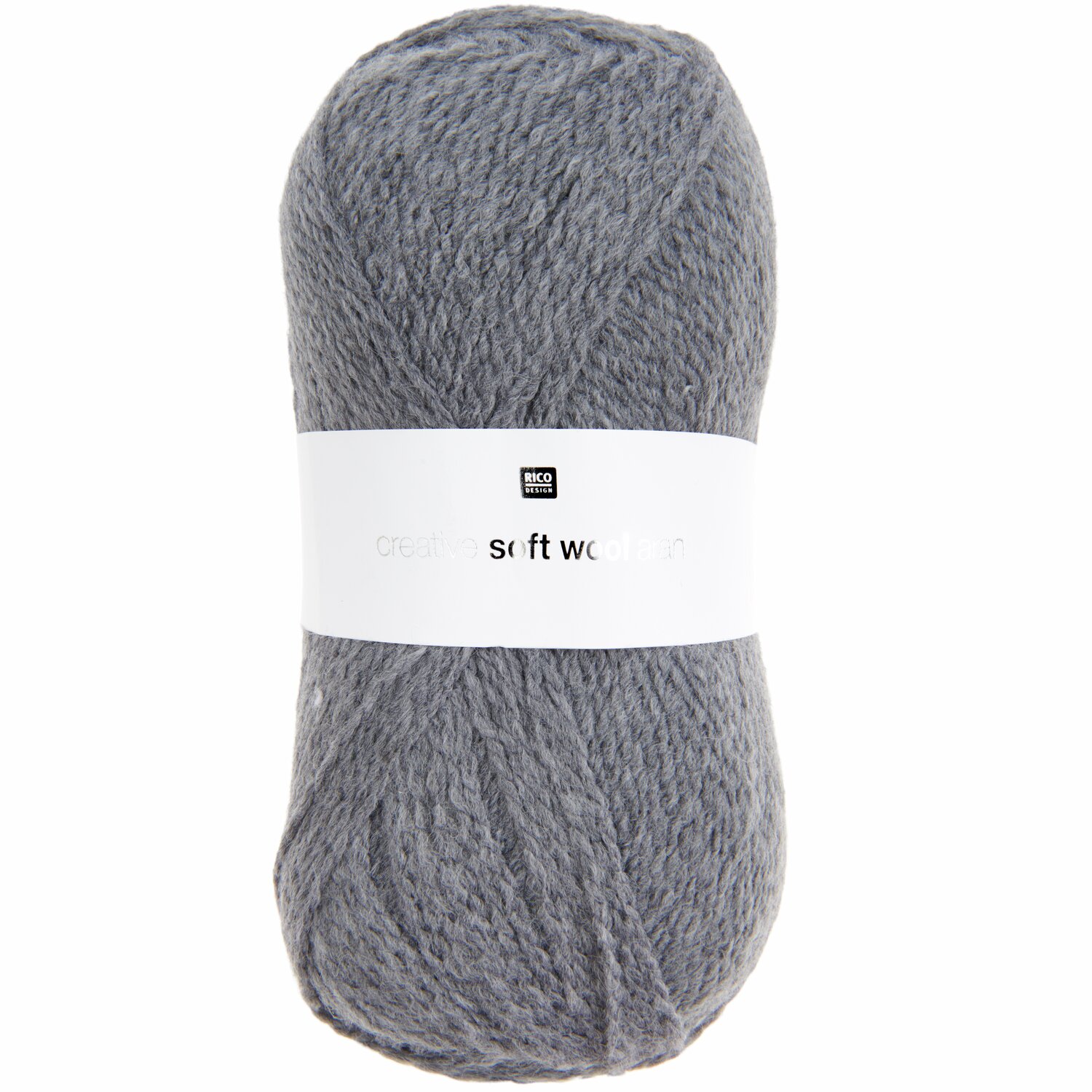 Rico Design Creative Soft Wool aran Grau
