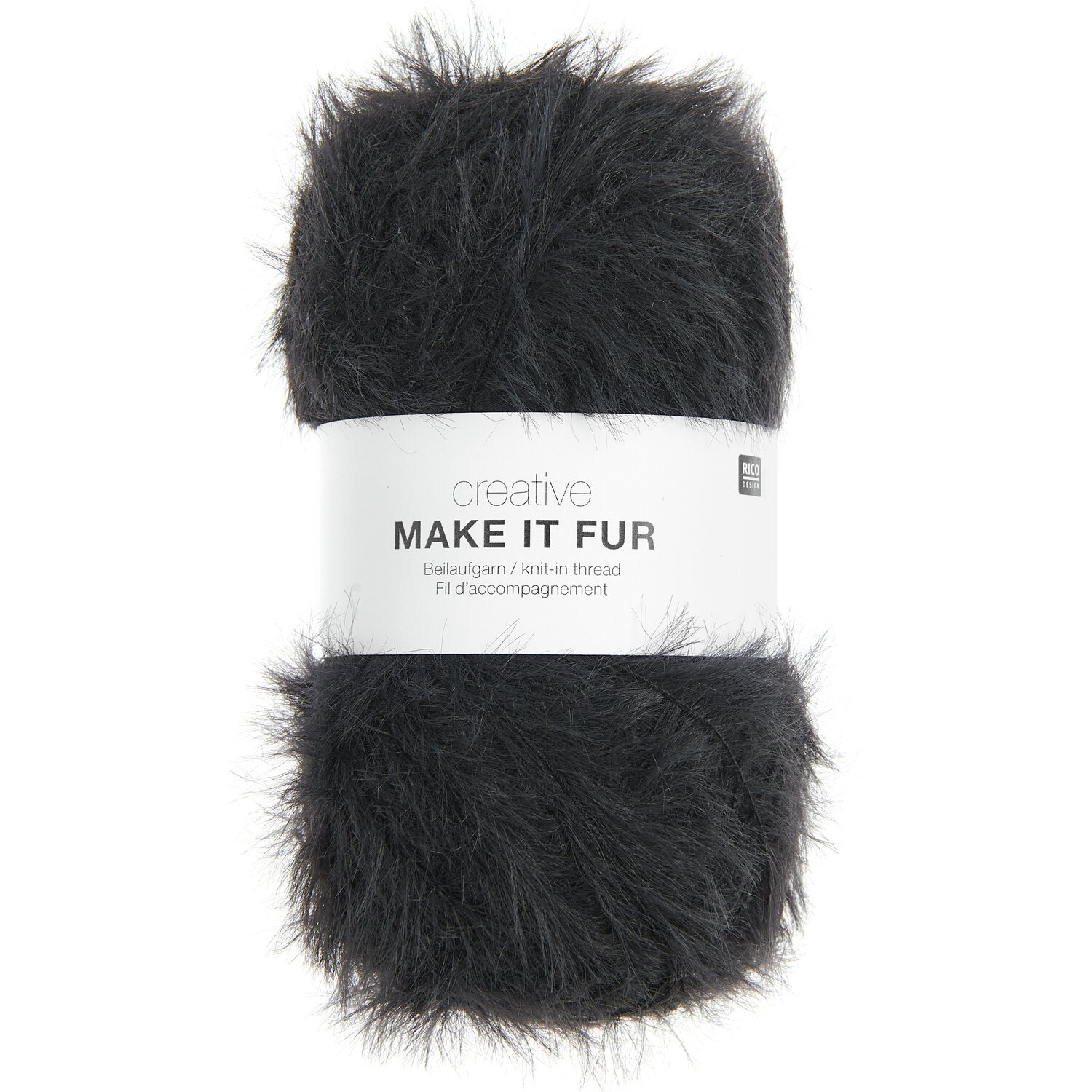 Rico Design Creative Make It Fur Schwarz