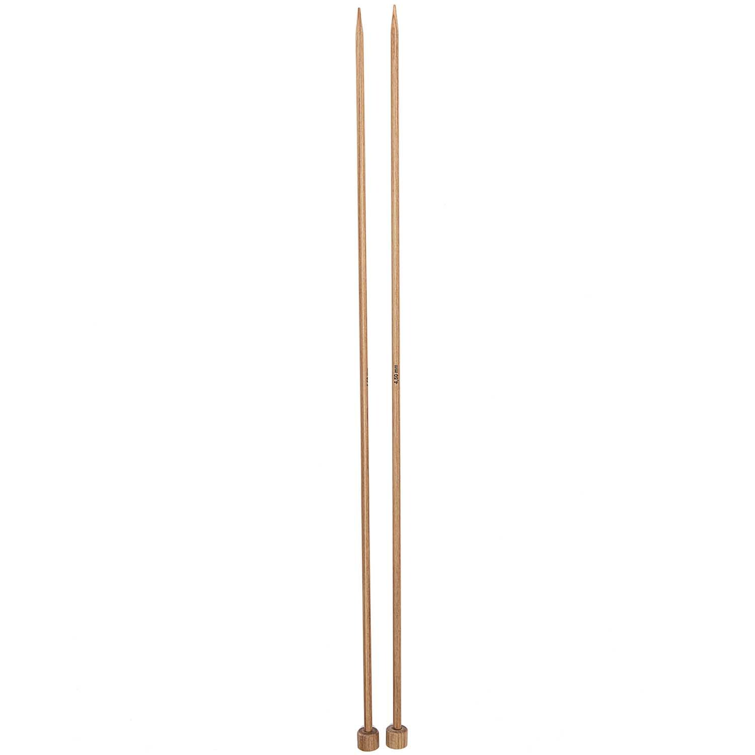 Rico Design Jackenstricknadeln 40cm Holz 4,5