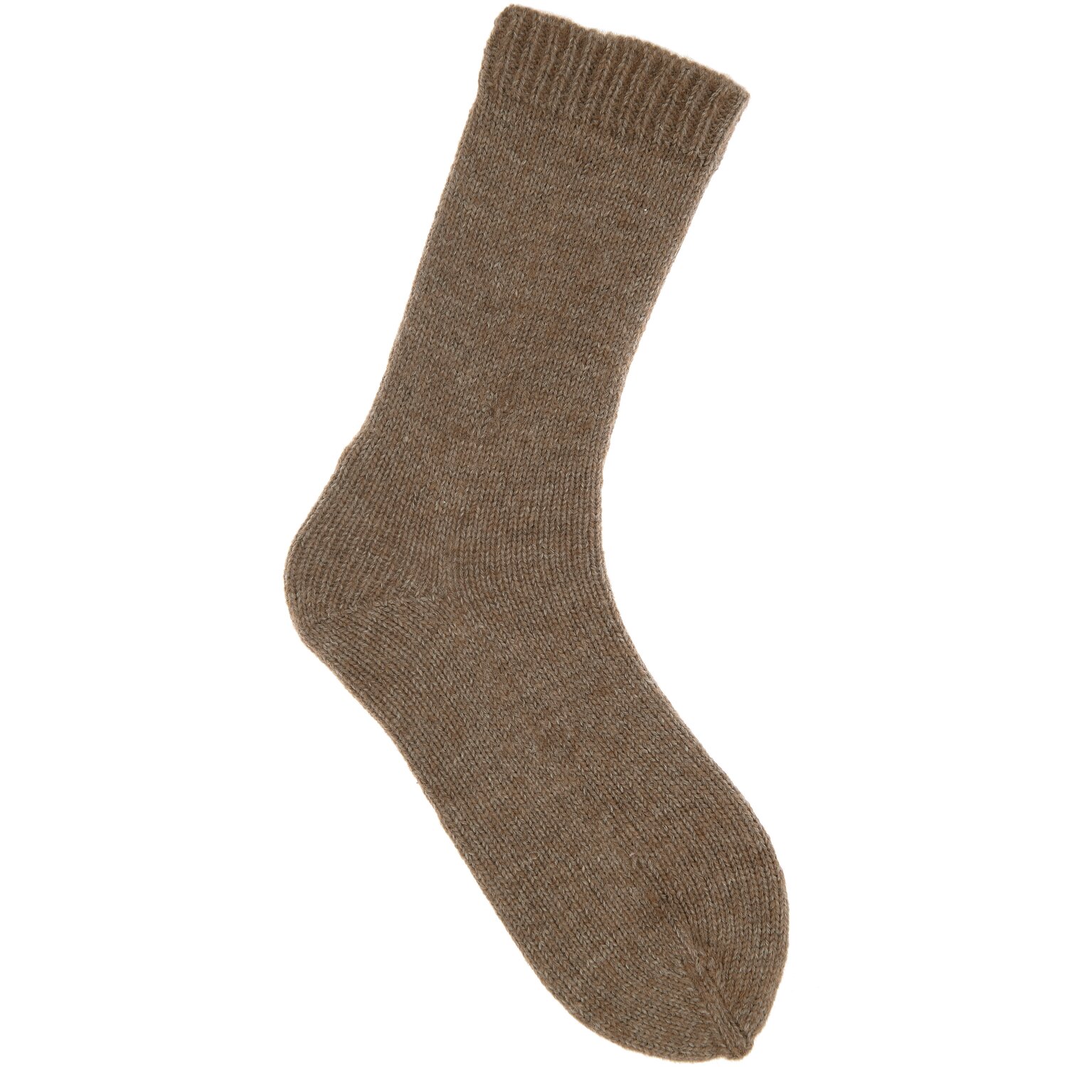 Superba Alpaca Luxury Socks, kuschelige Stricksocke von Rico Design in karamellbraun, aus hochwertiger Alpakawolle, Subtitel 100g 310m