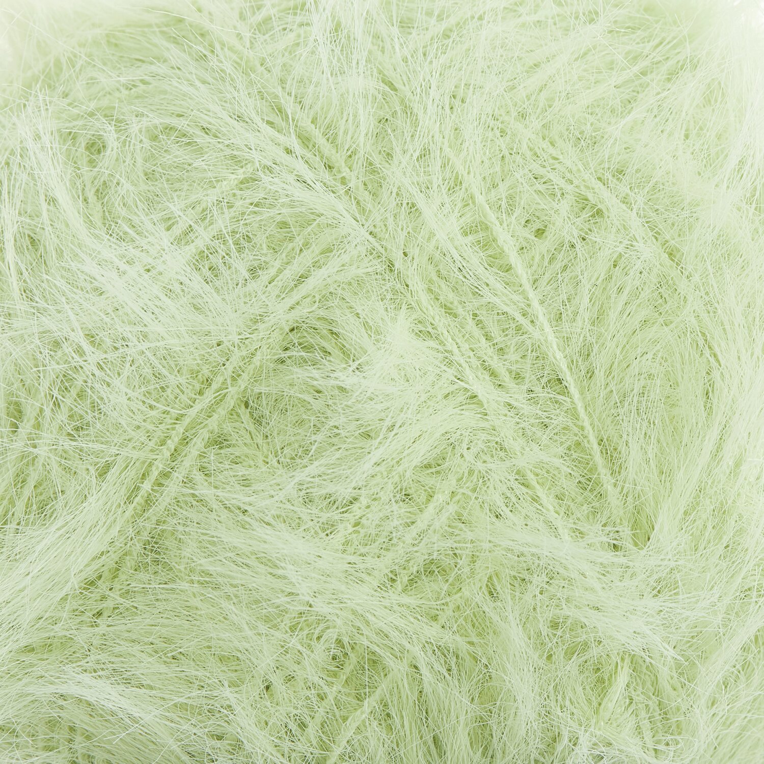 Creative Make It Fur, weiches Garn in Pistazie, 50g 350m, ideal für Strickprojekte.