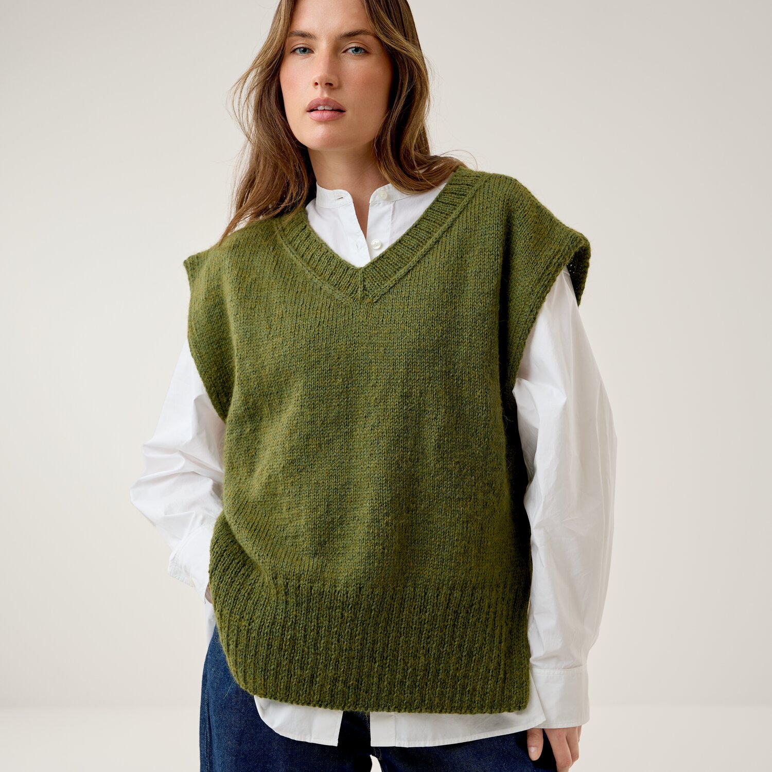 Strickset Pullunder Modell 30 aus Die Neue Masche No. 17 von Rico Design