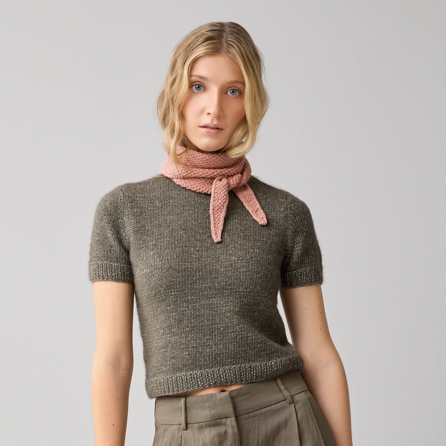 Strickset Tuch Modell 12 aus Luxury Knits - Summer Pieces von Rico Design