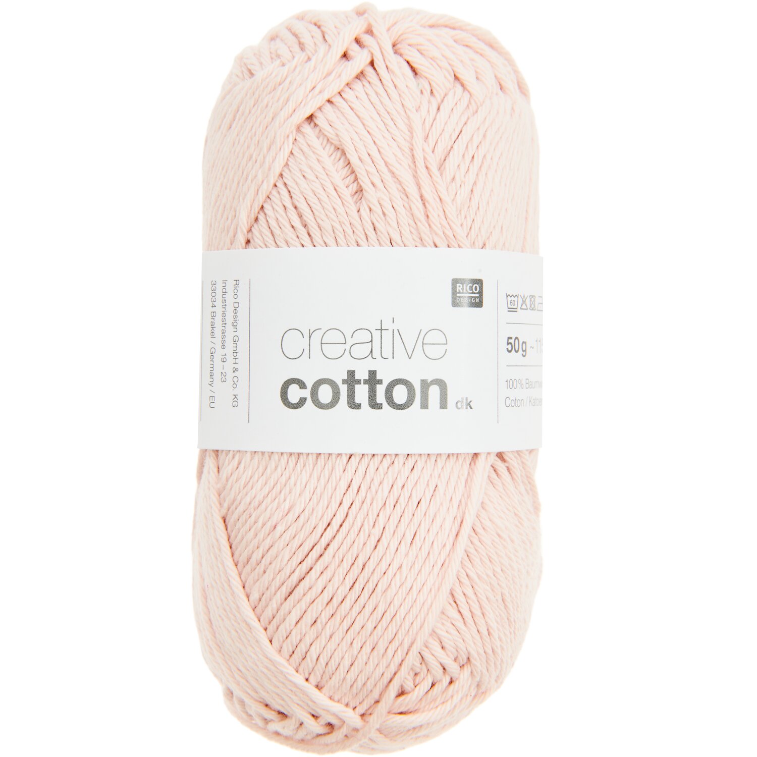 Rico Design Creative Cotton dk Pastellrosa