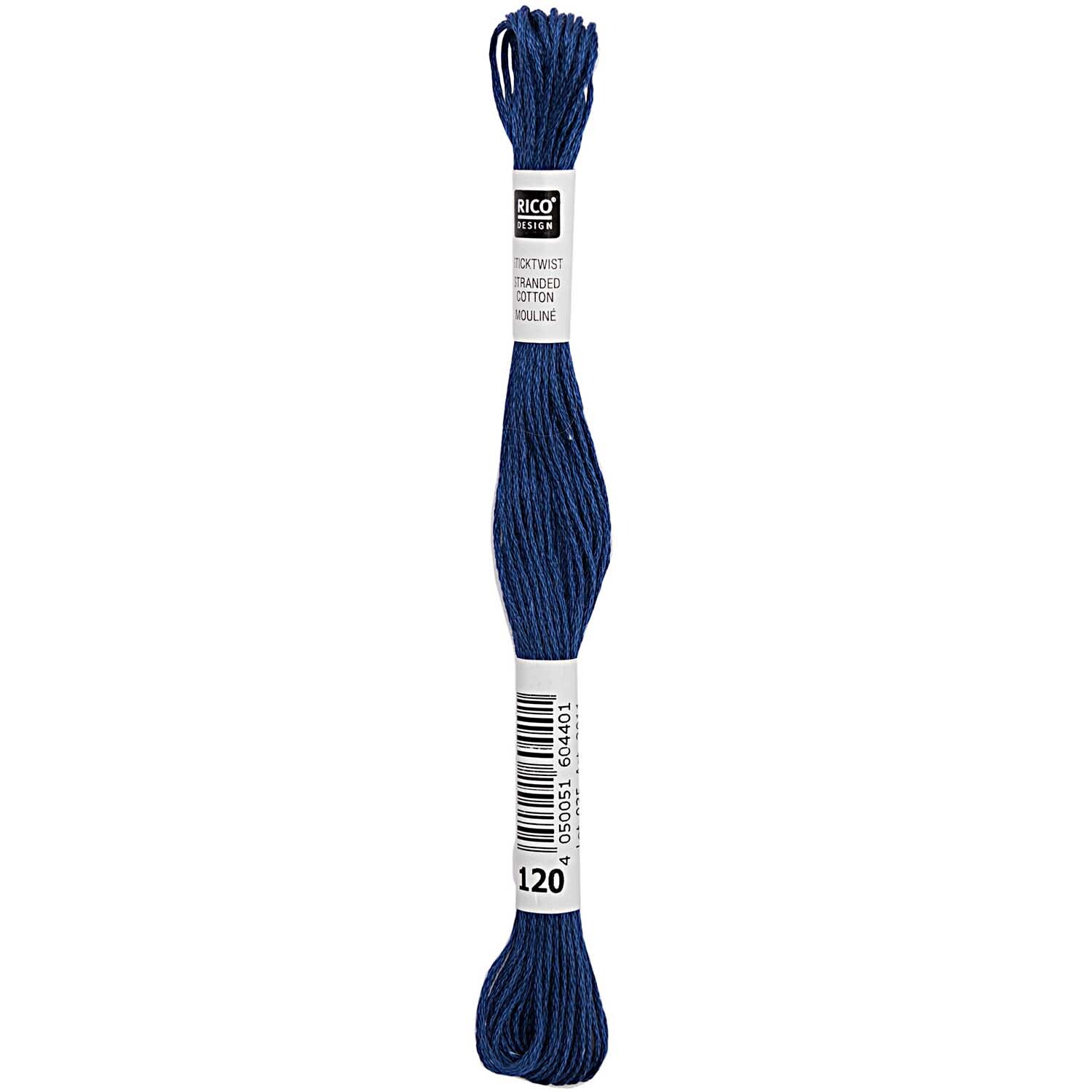 Rico Design Sticktwist 8m 120 Königsblau