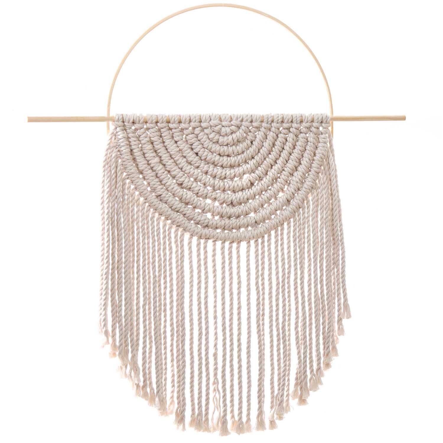 Makramee Set runder Wandbehang I aus Rico Macrame Makramee Set runder Wandbehang I aus Rico Macrame