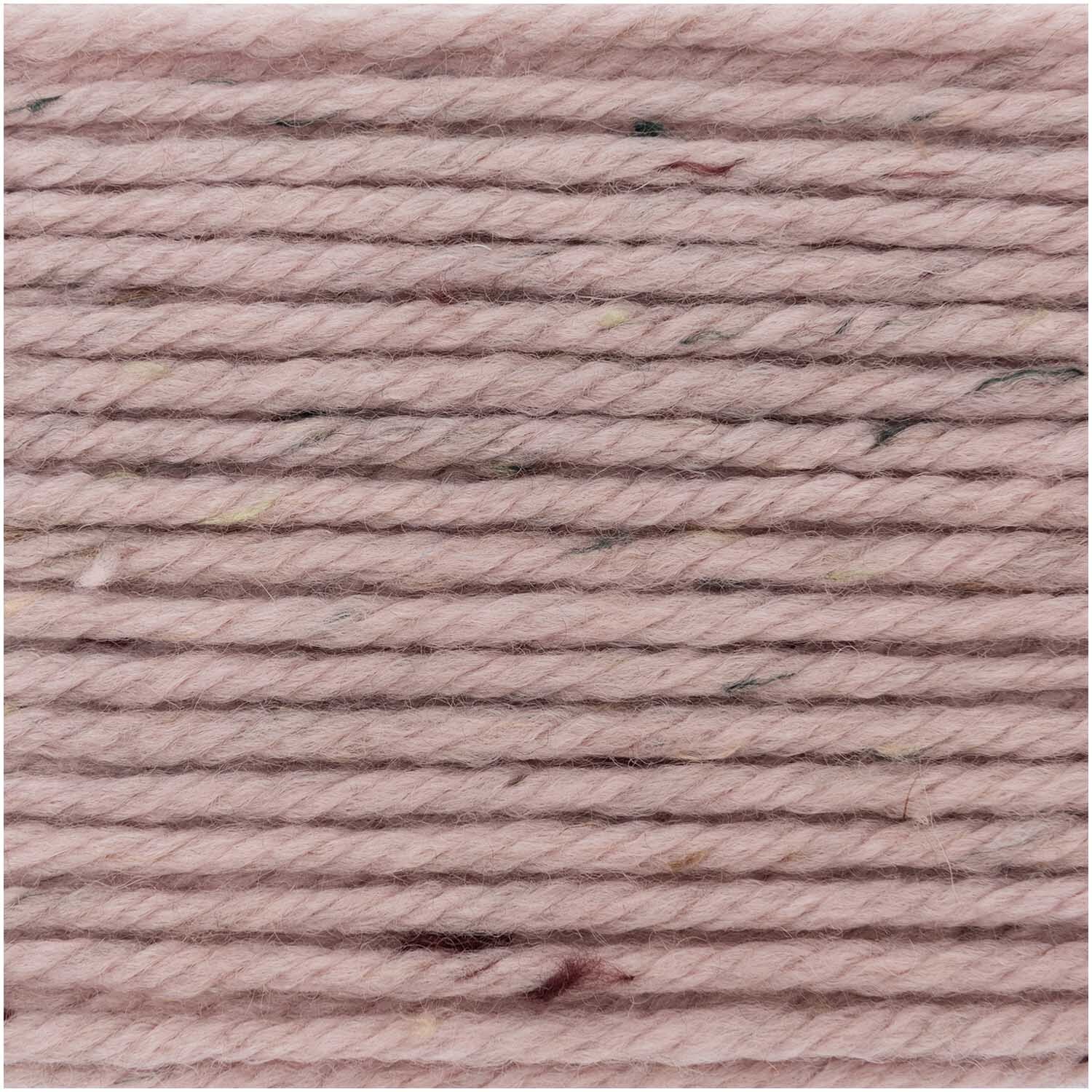 Essentials Mega Wool Tweed chunky 100g 125m Farbe Puder von Rico Design